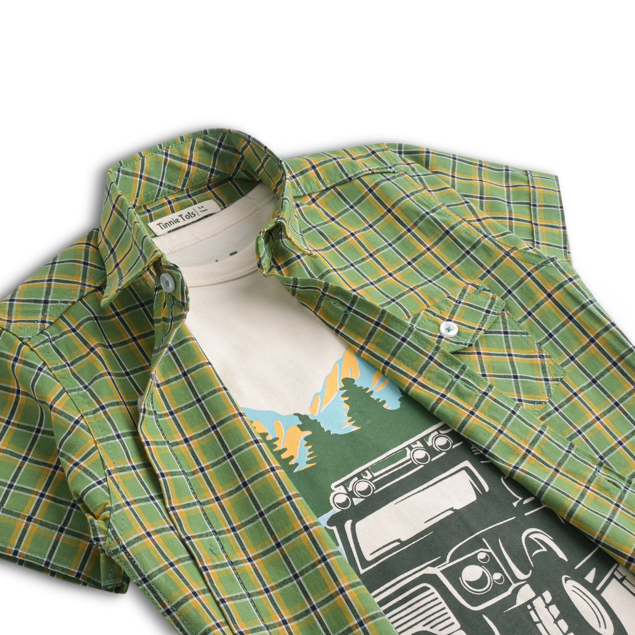 Adventure Time Double Shirt Set (2pc)