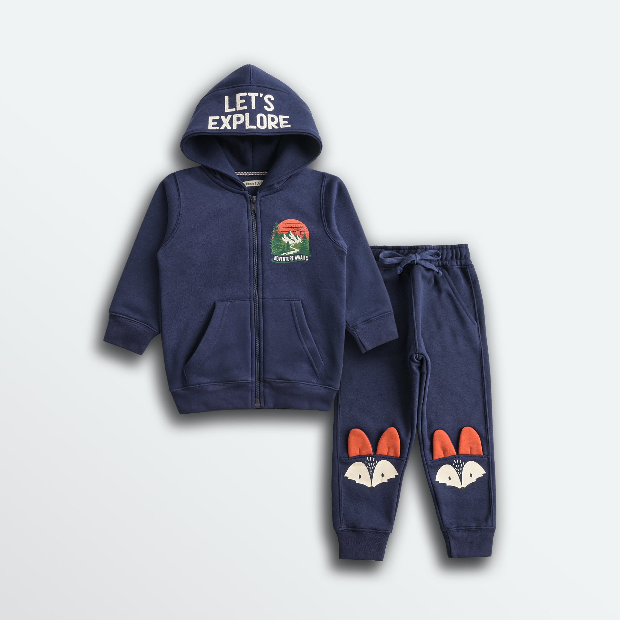 Lets Explore Hooded 2Pc Set