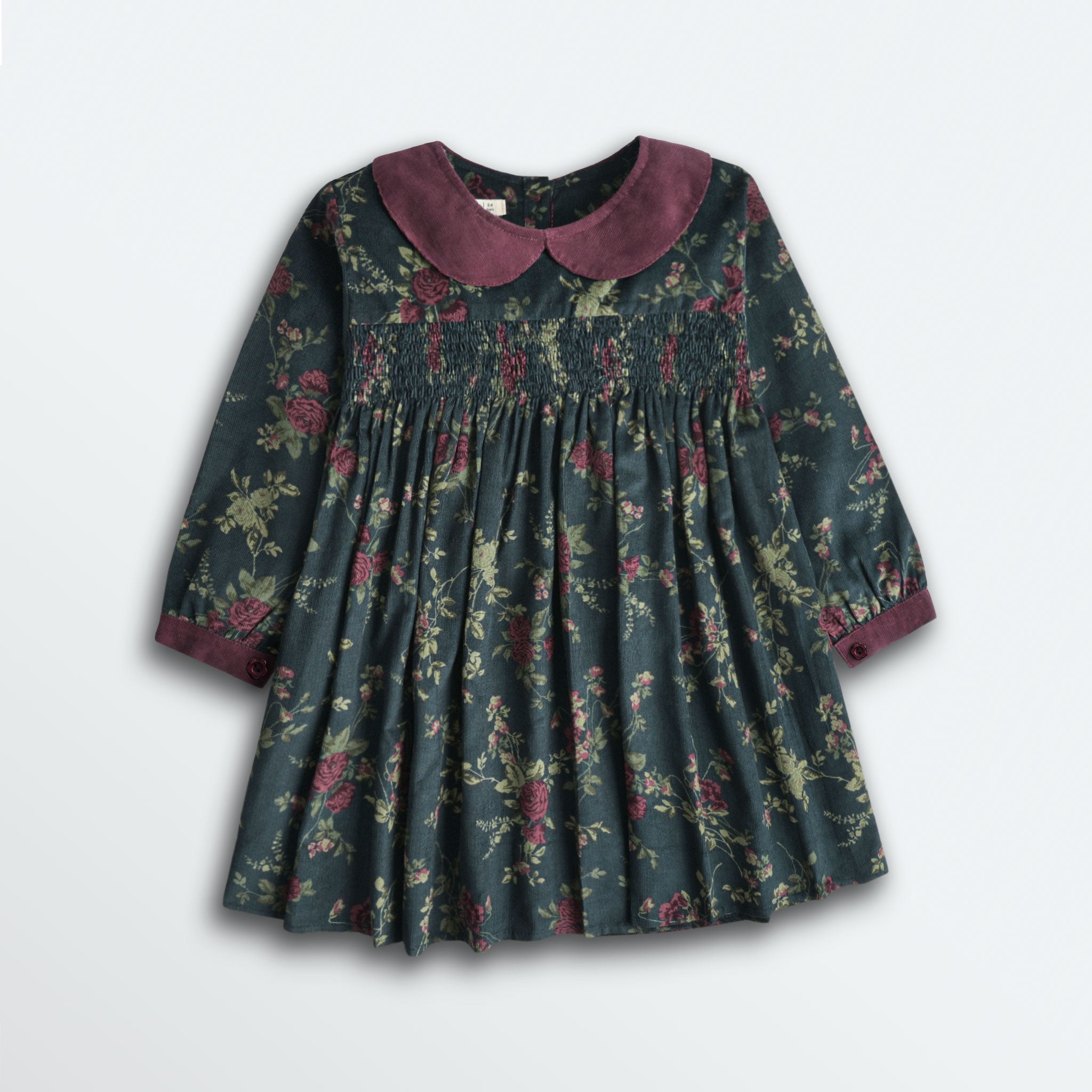Floral Bloom Smocking Dress