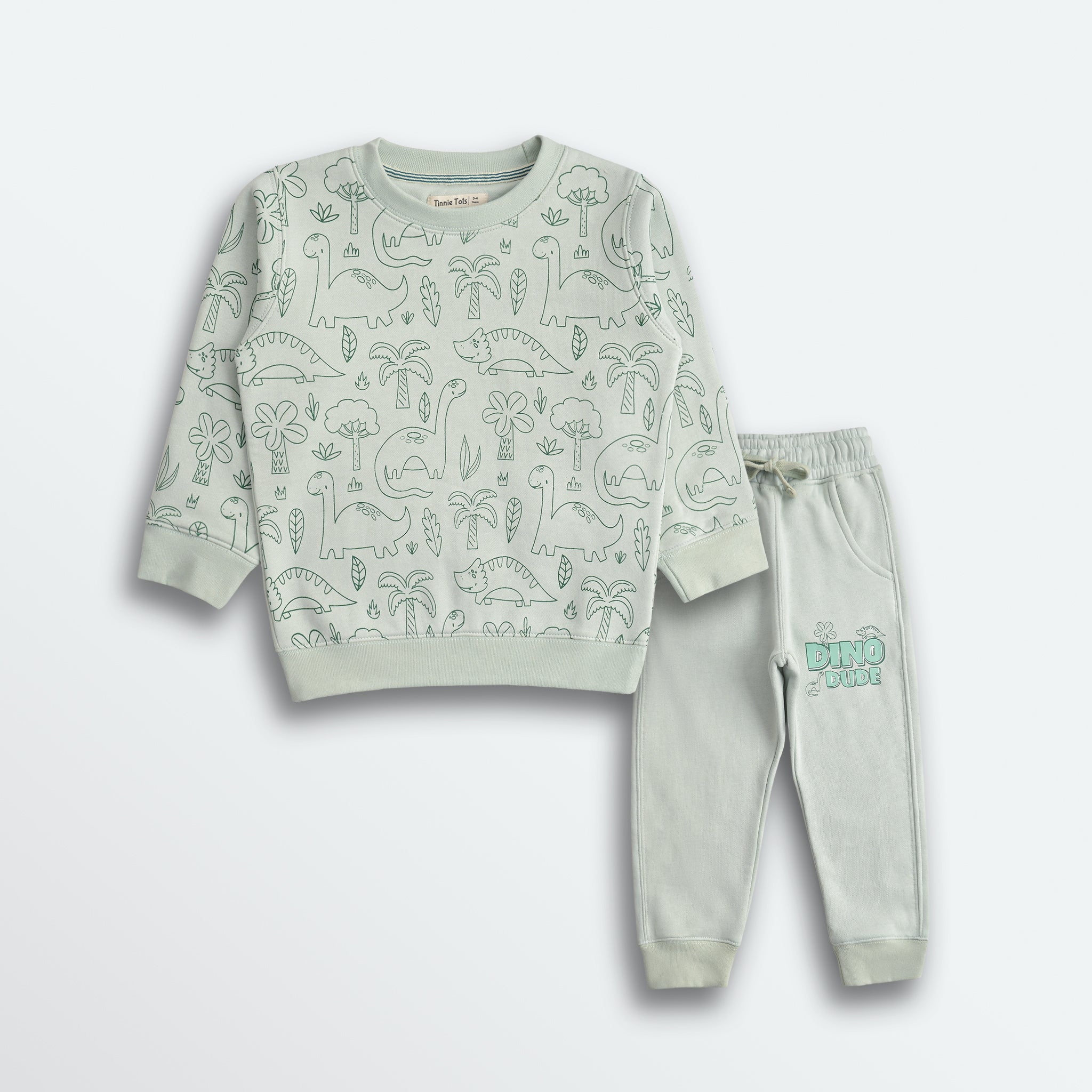 Dino Dude Fleece 2Pc Set