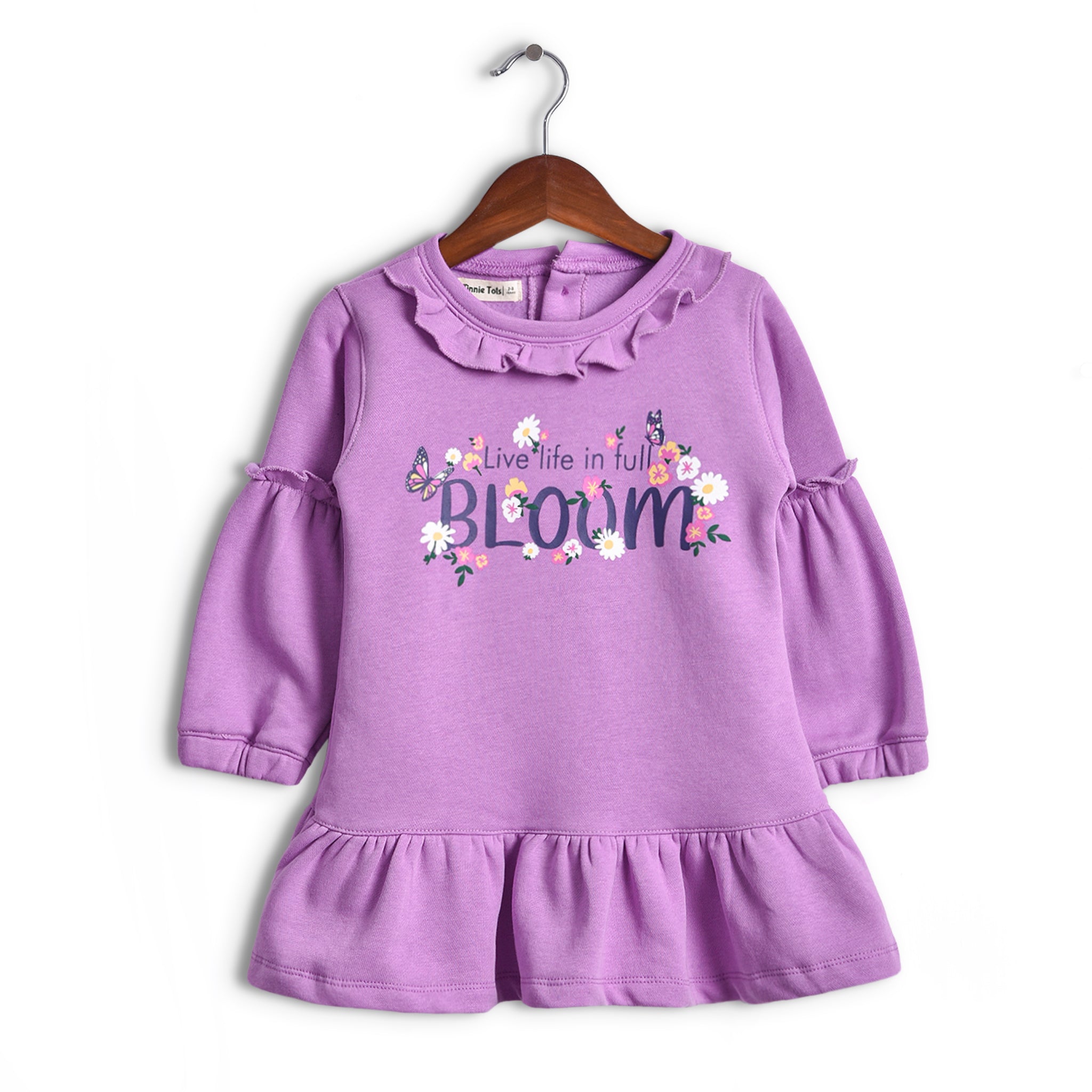 Ruffled Bloom Sweatshirt