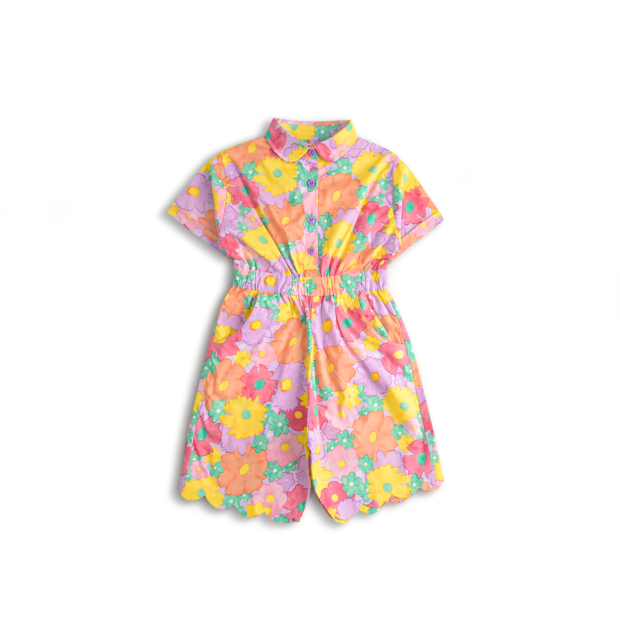 Summer Floral Fun Playsuit
