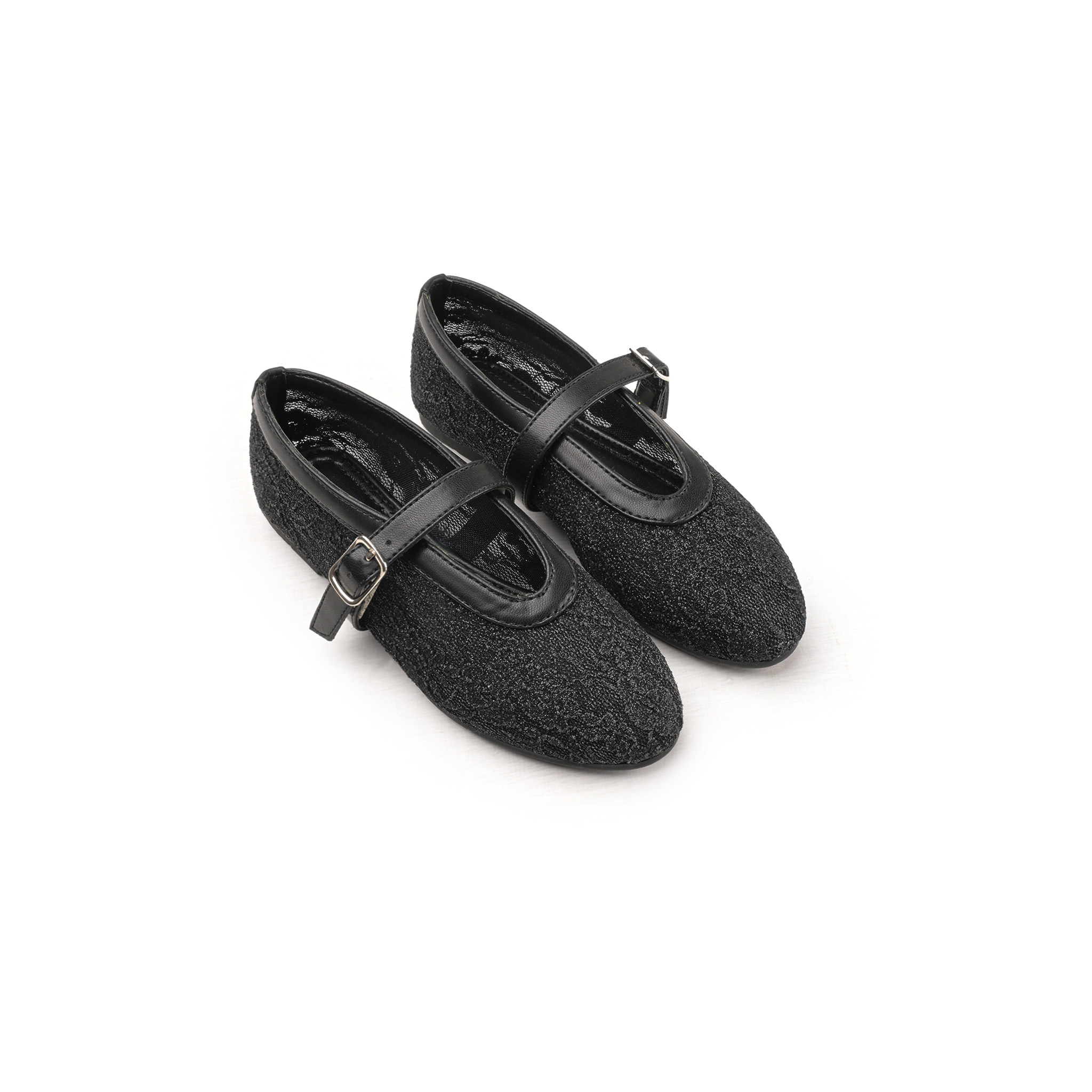 Black Embellished Alaia Pumps