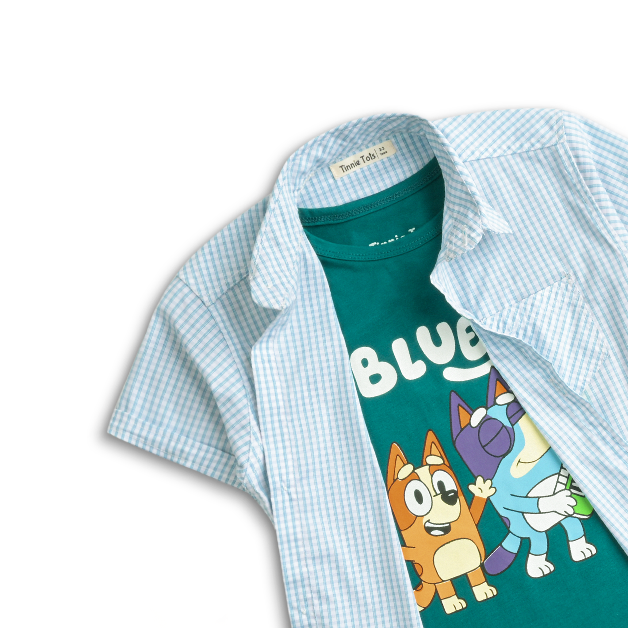 Bluey Double Shirt Set (2pc)