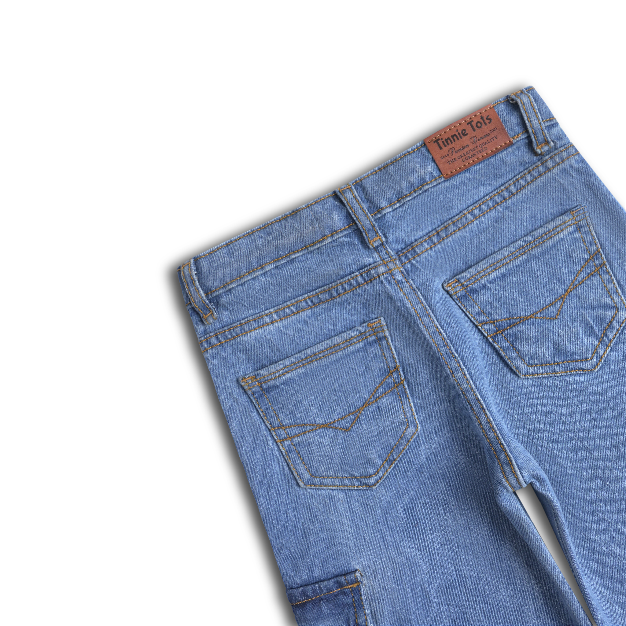 Cargo Flared Jeans
