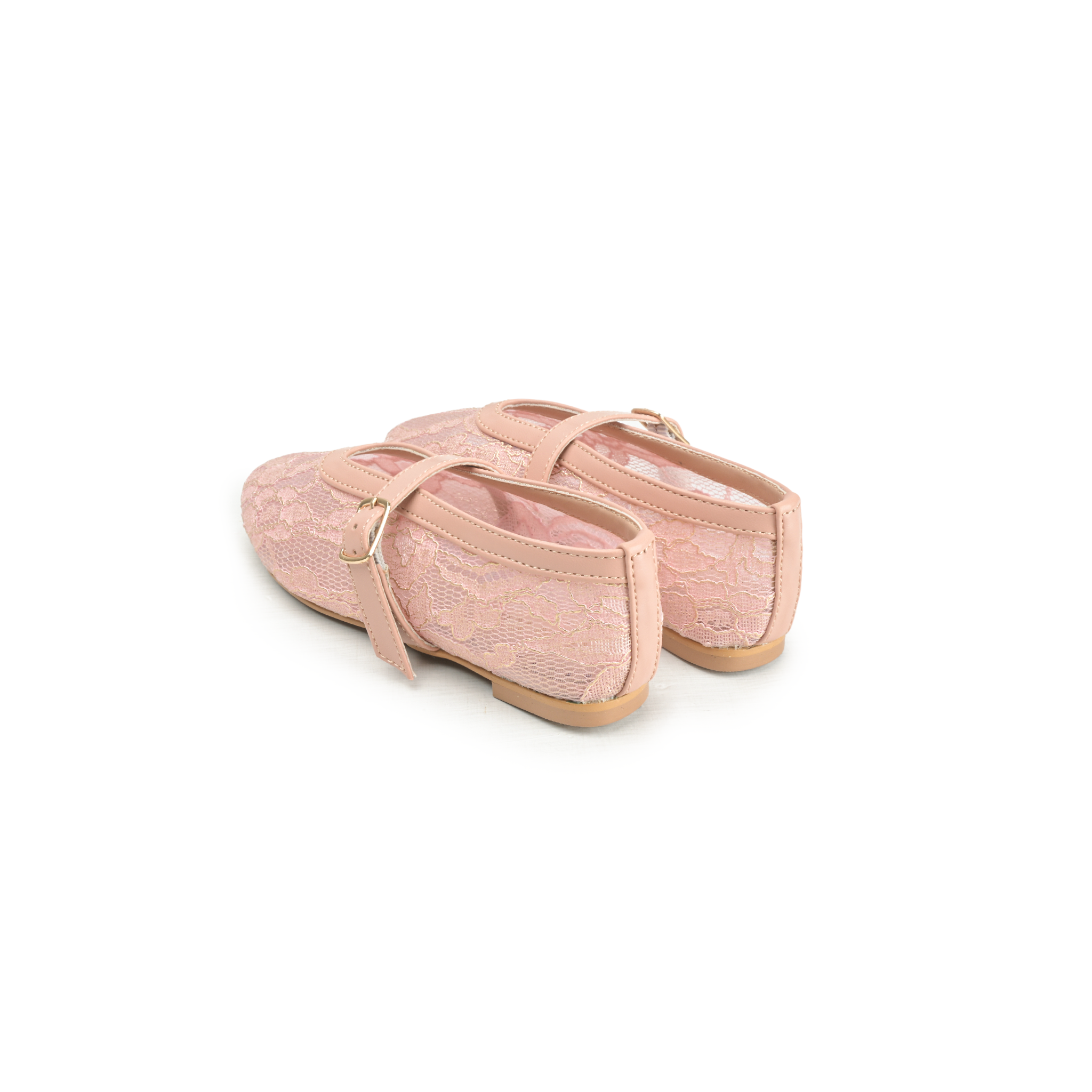 Nude Pink Embellished Alaia Pumps