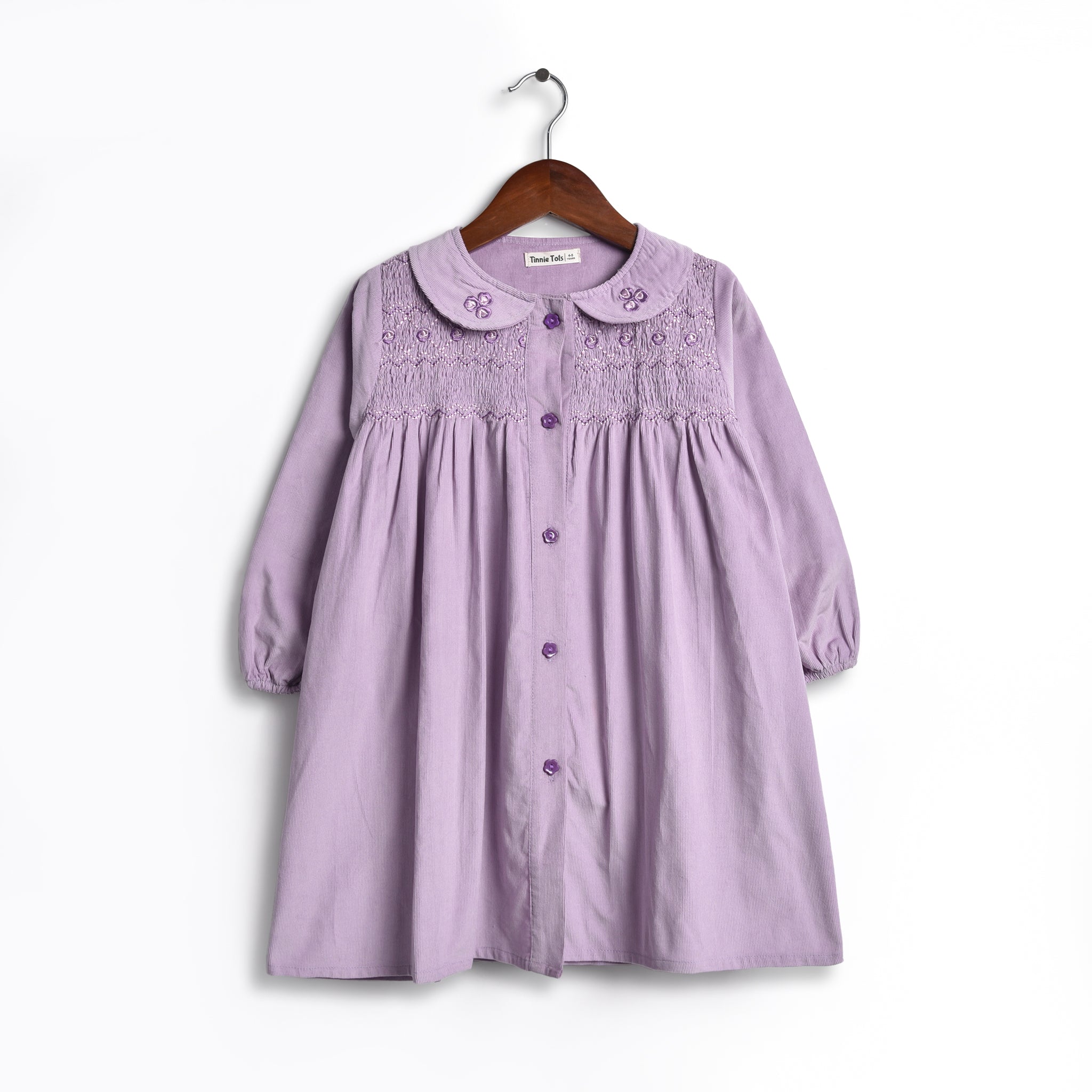 Lily Embroidered Smoking Frock