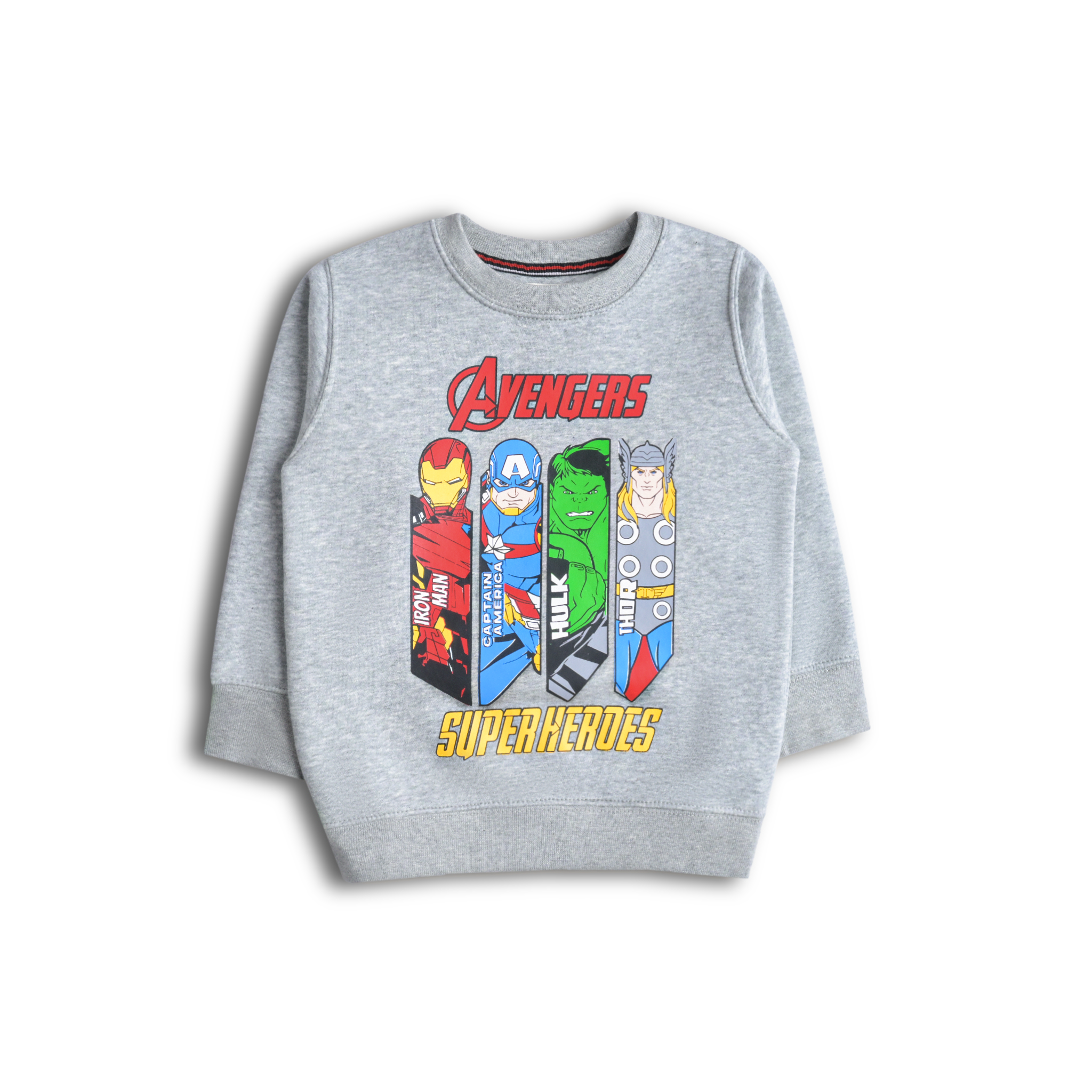 Super Heros Fleece Sweatshirt