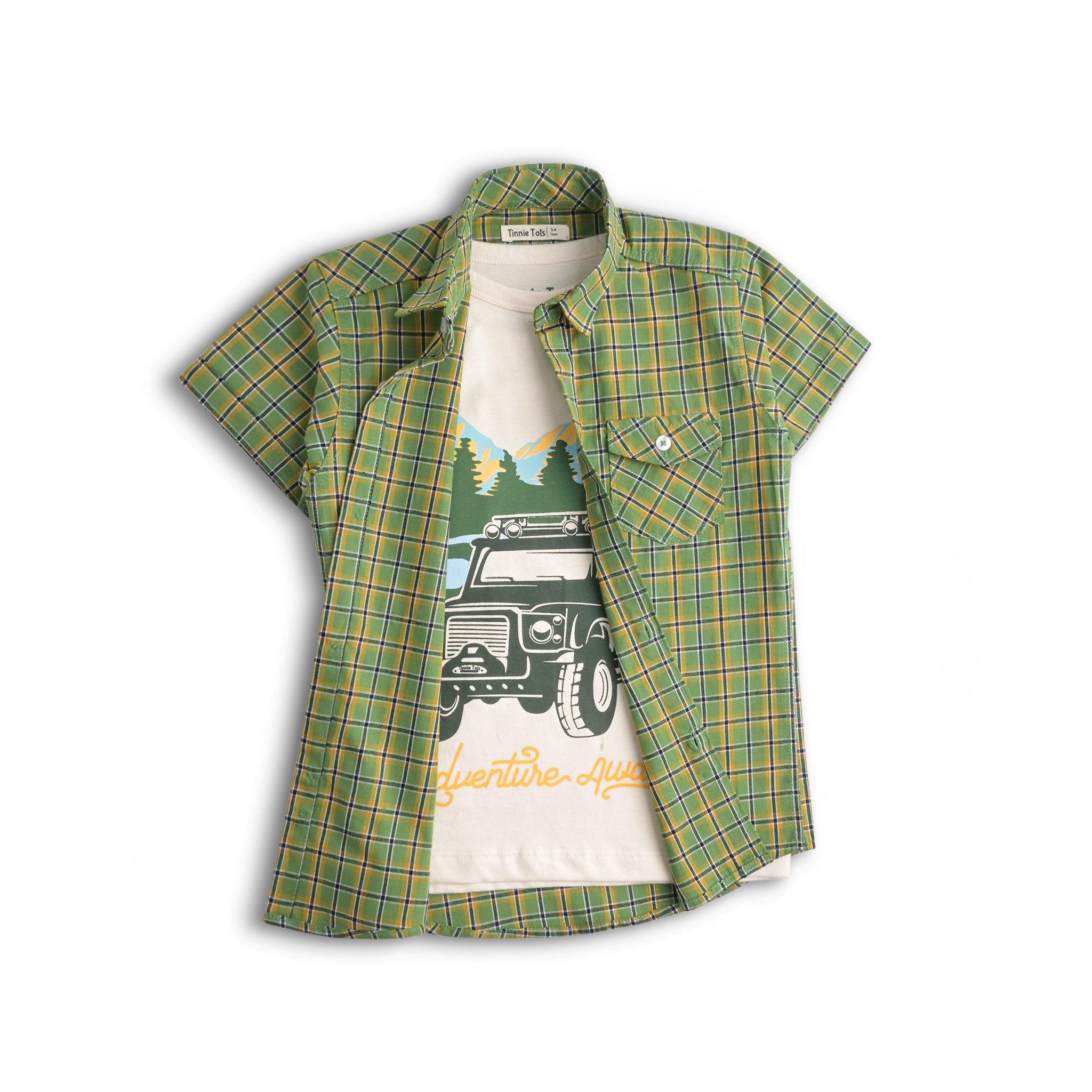 Adventure Time Double Shirt Set (2pc)