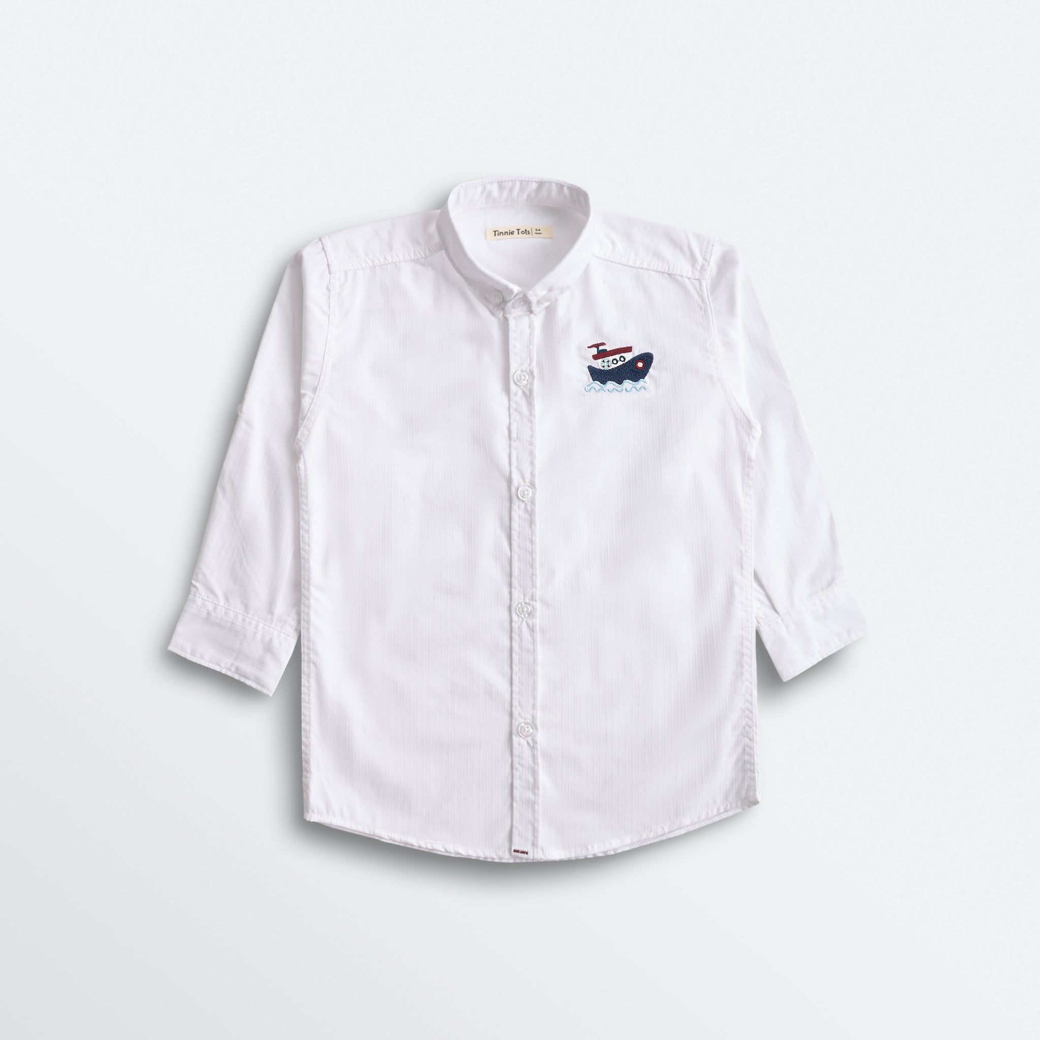 Little Captain Full Sleeves Shirt