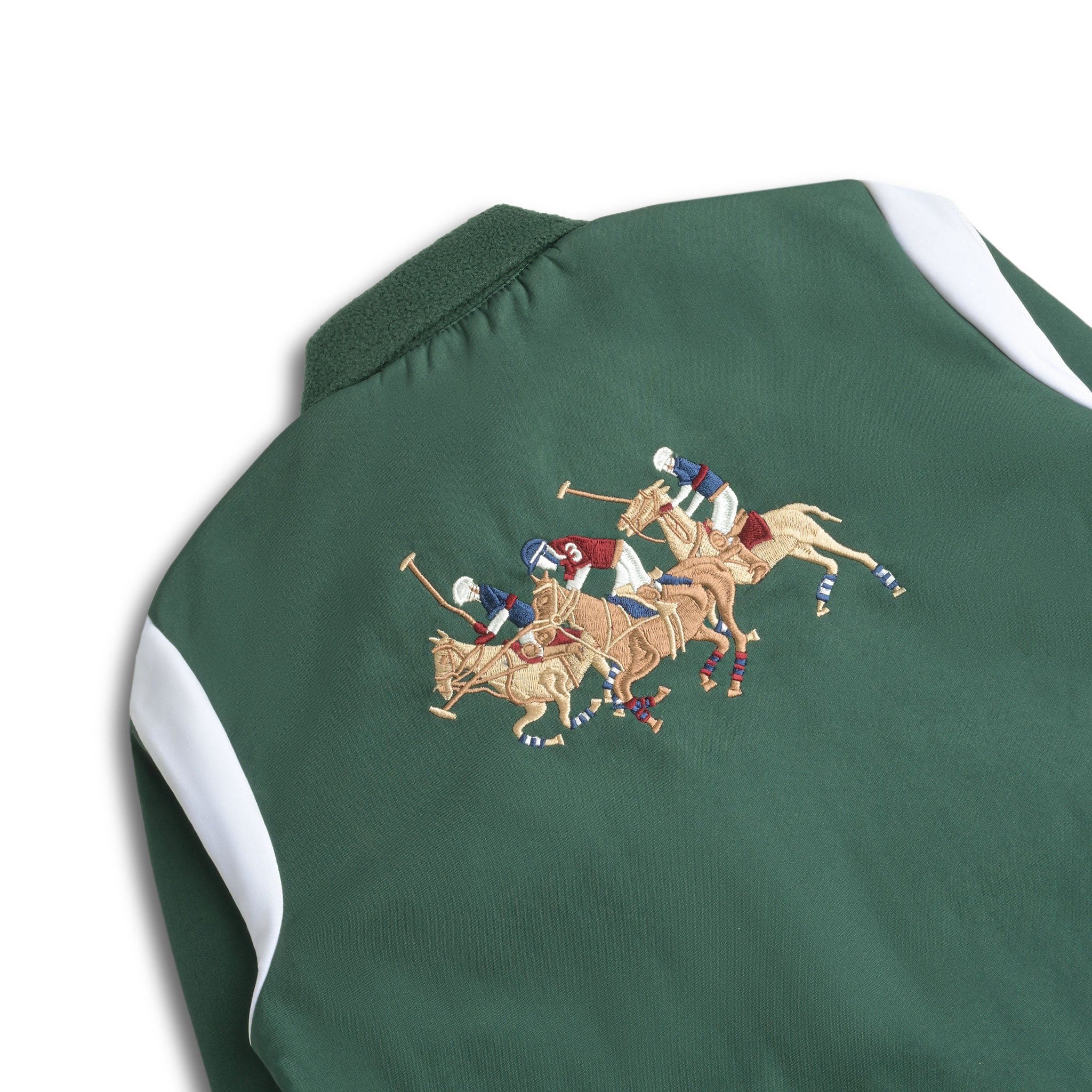 Polo Bomber Quilted Jacket