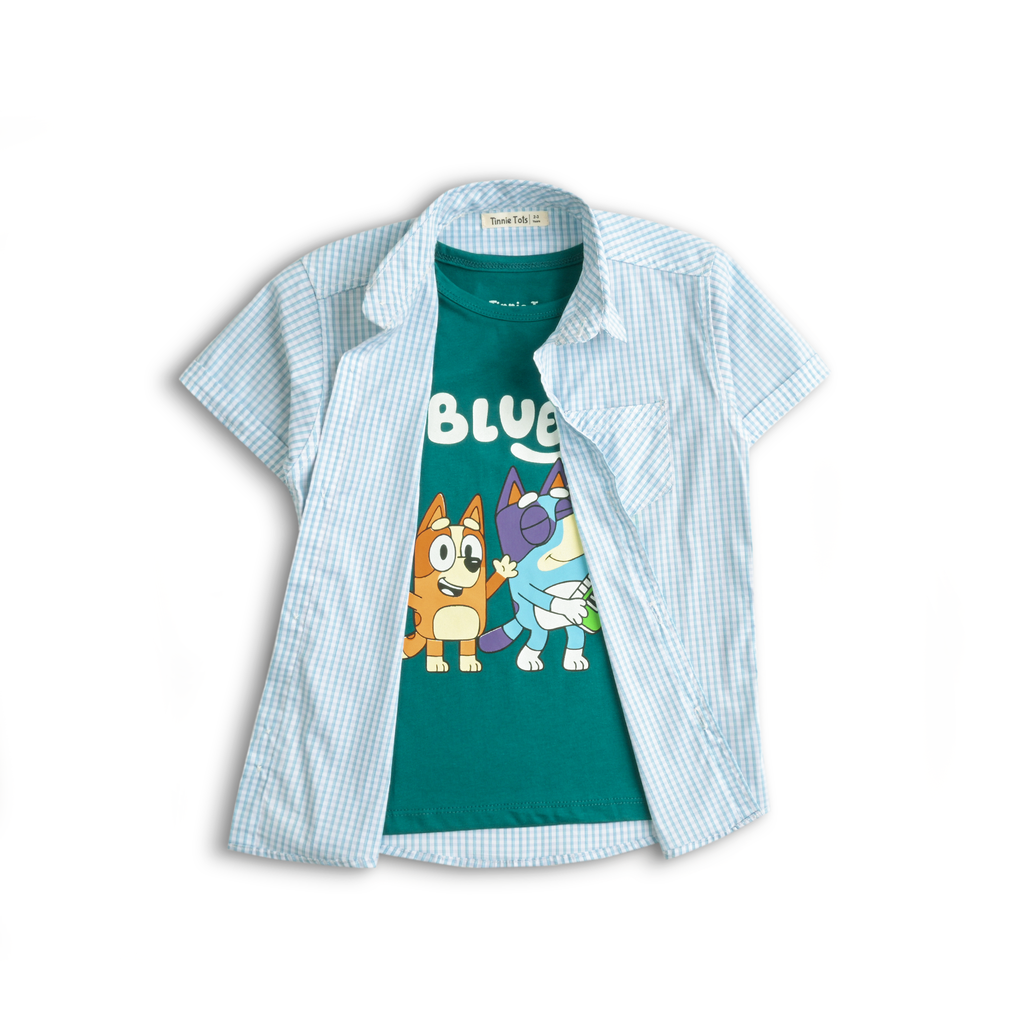 Bluey Double Shirt Set (2pc)