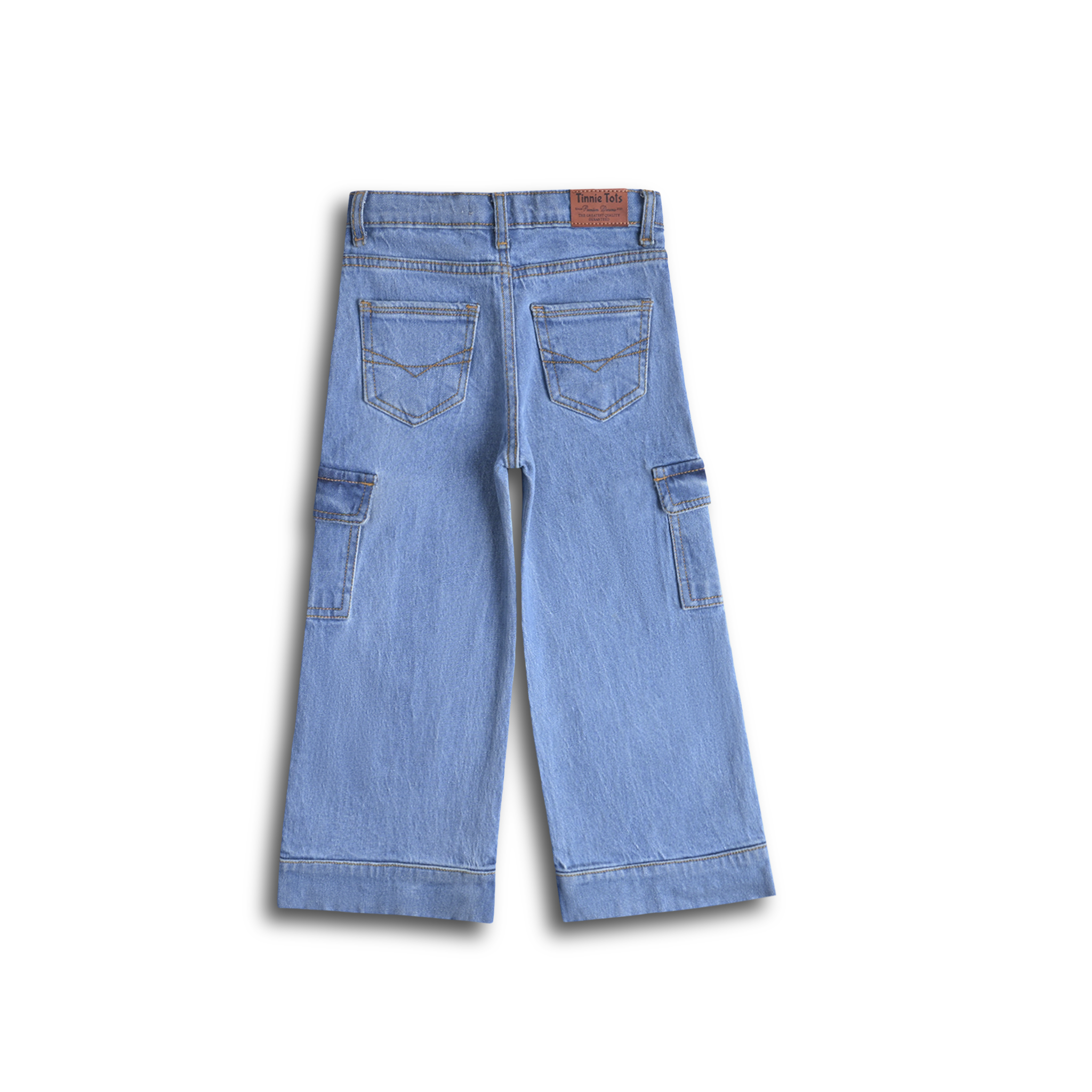 Cargo Flared Jeans