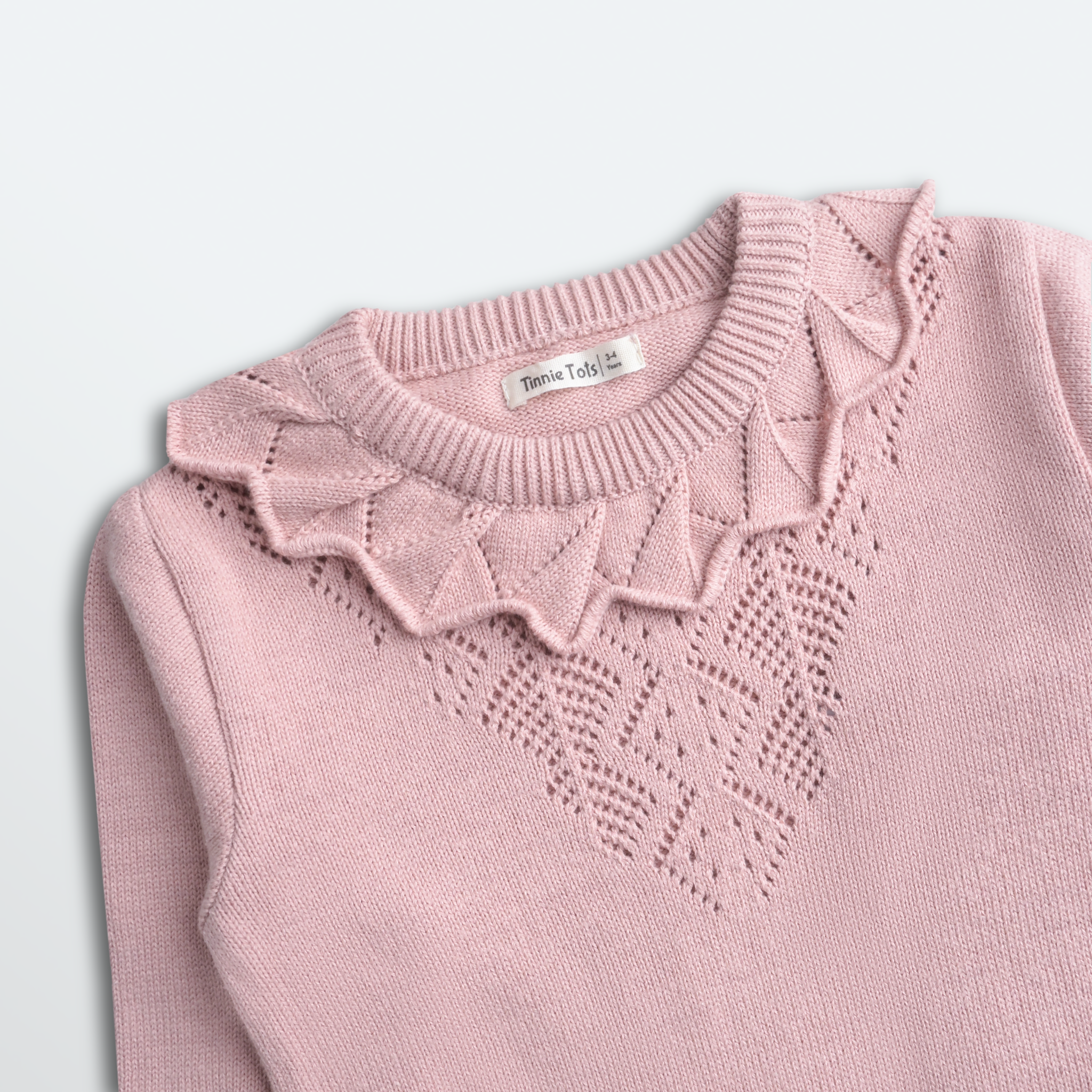 Powder Pink Elegant Sweater