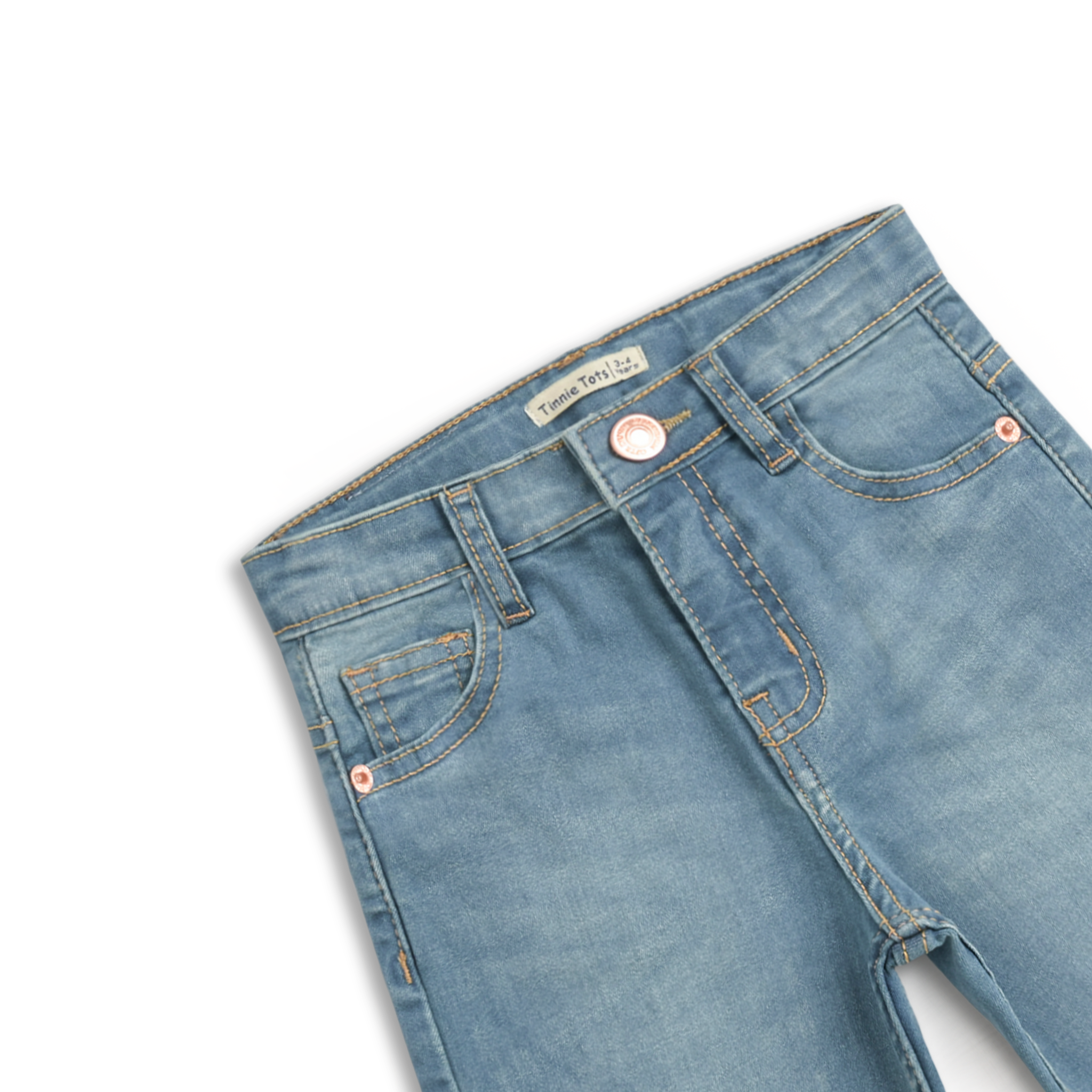 Ocean Blue Denim Shorts