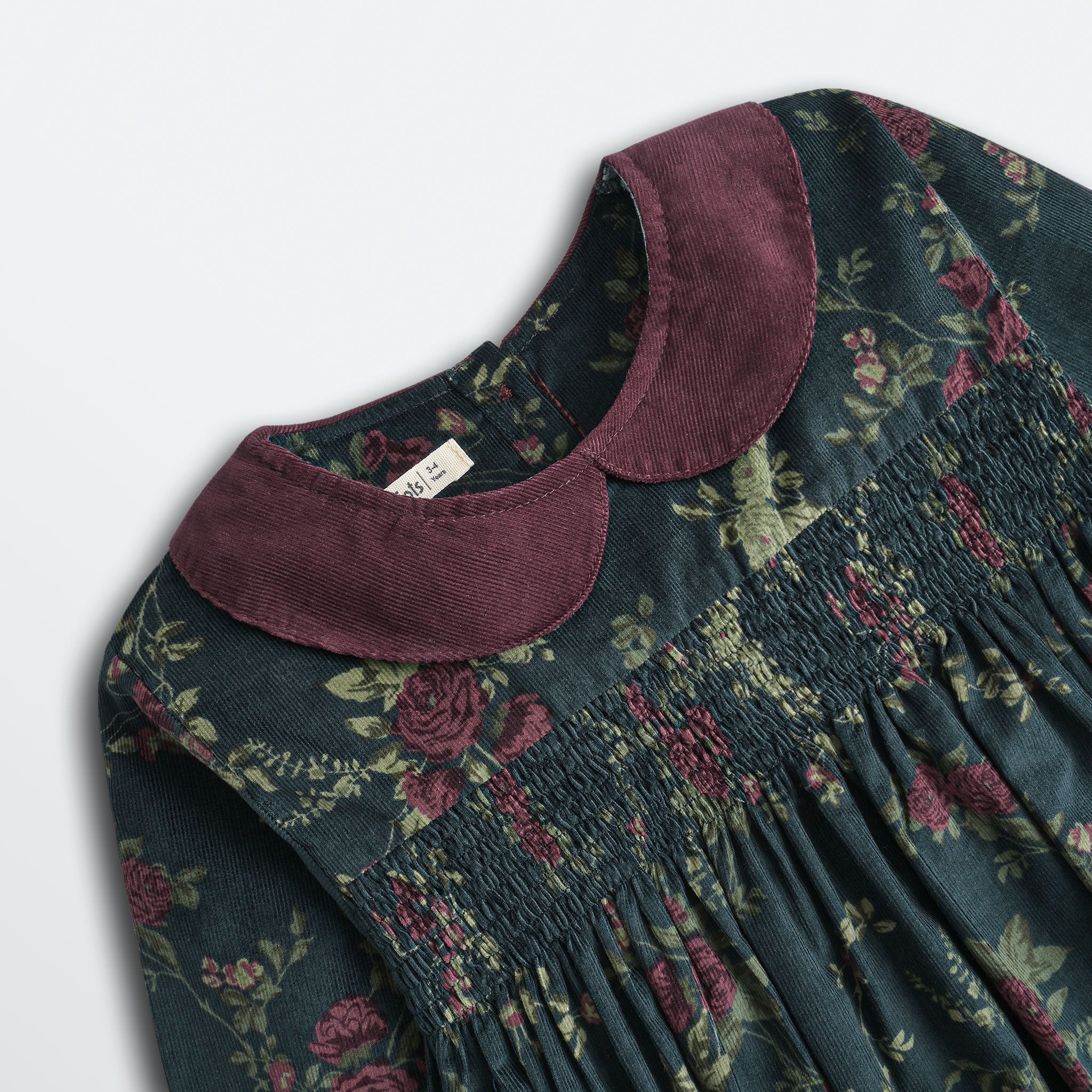 Floral Bloom Smocking Dress