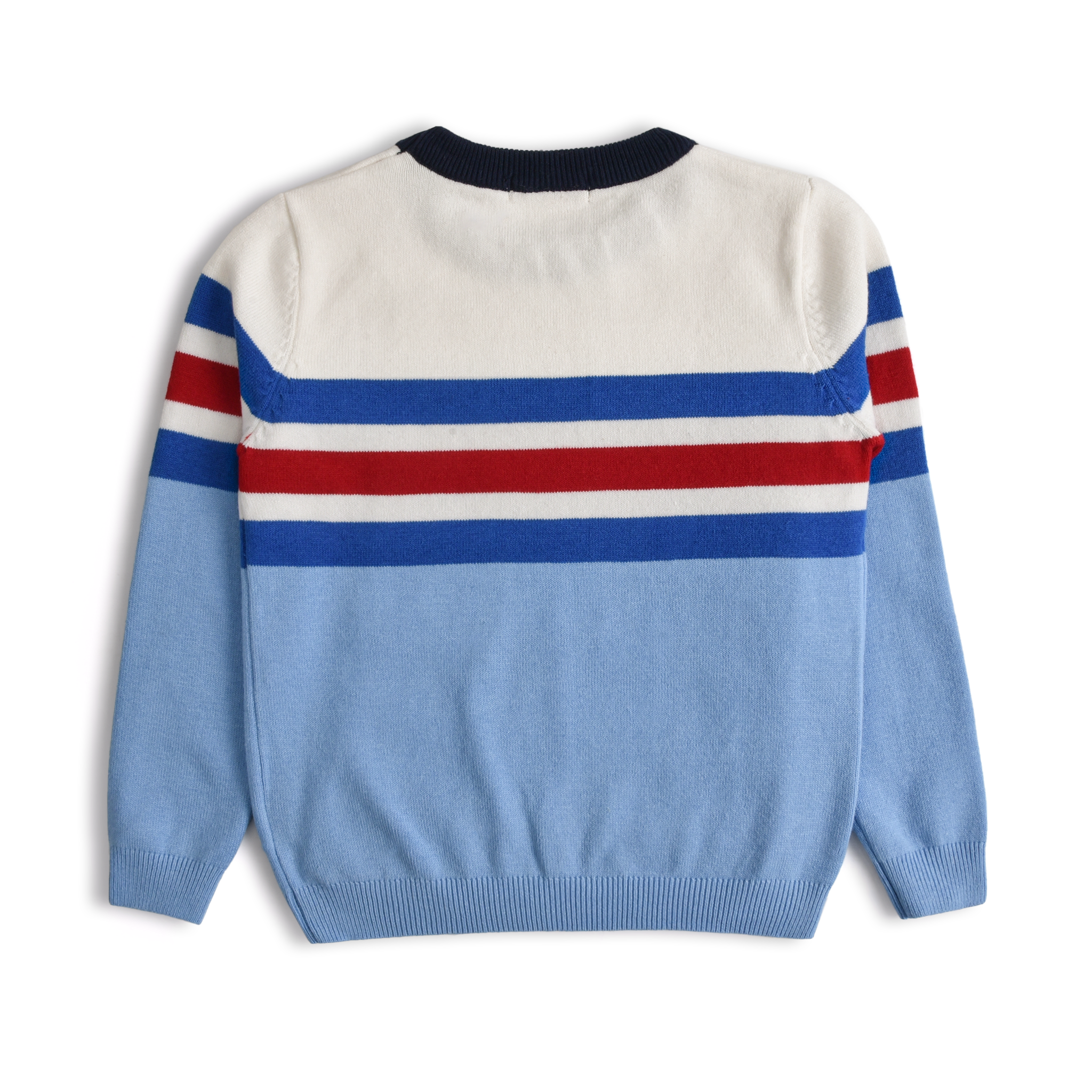 Blue Multi Striped Sweater