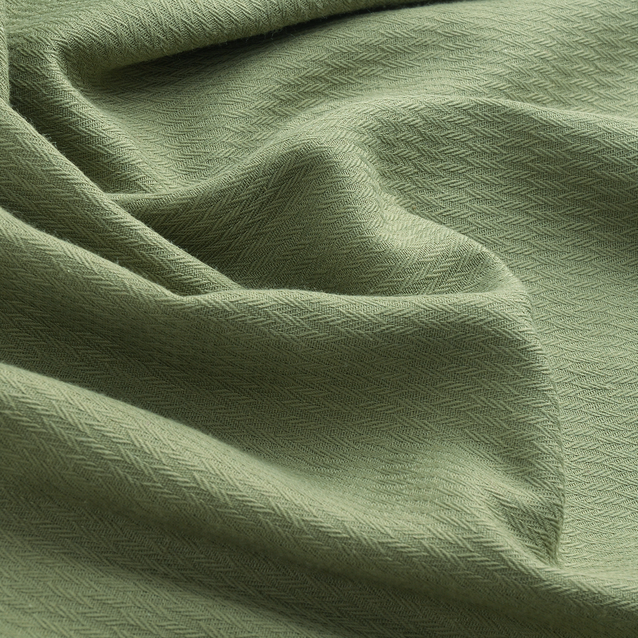 Olive Embroidered Kurta