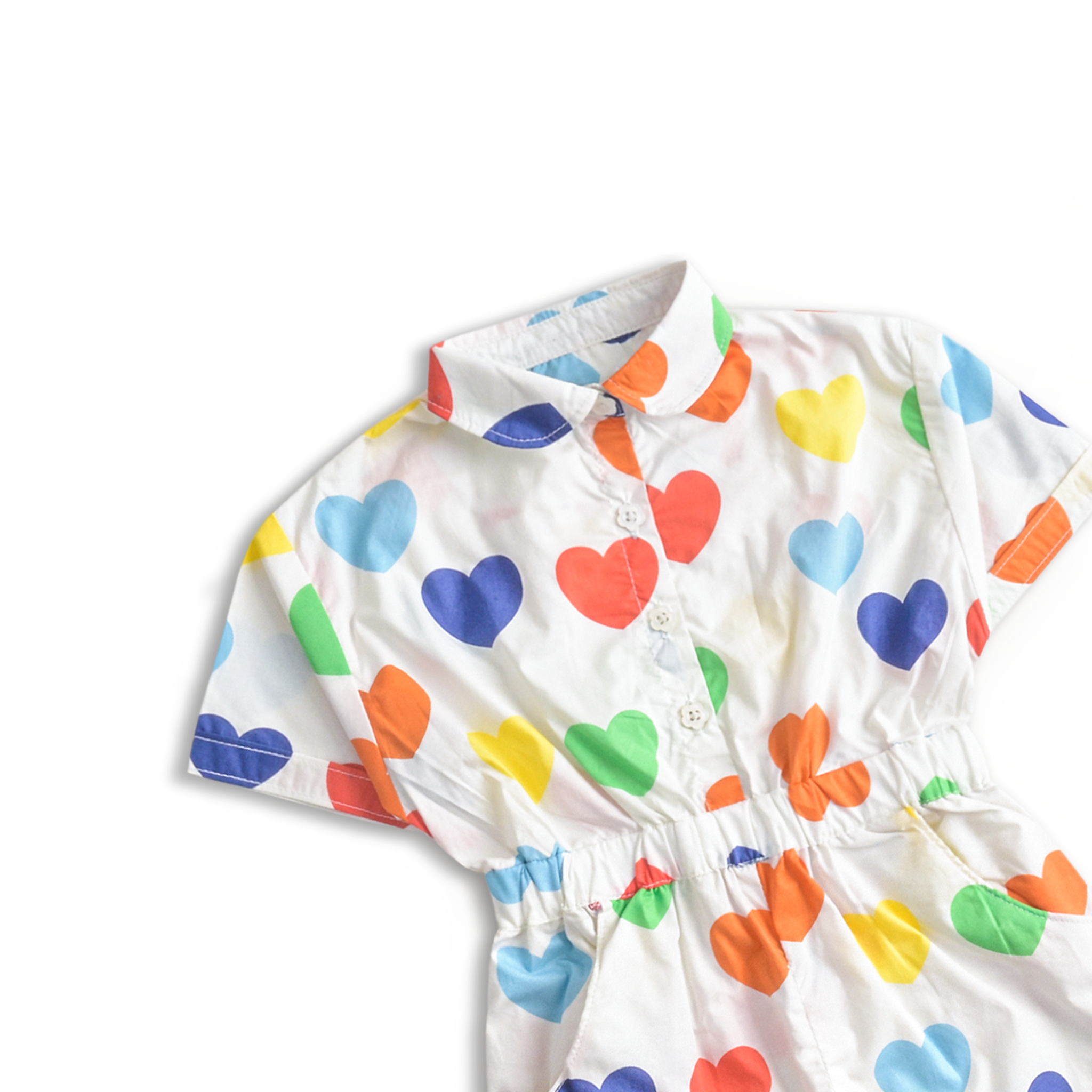 Colorful Hearts Playsuit