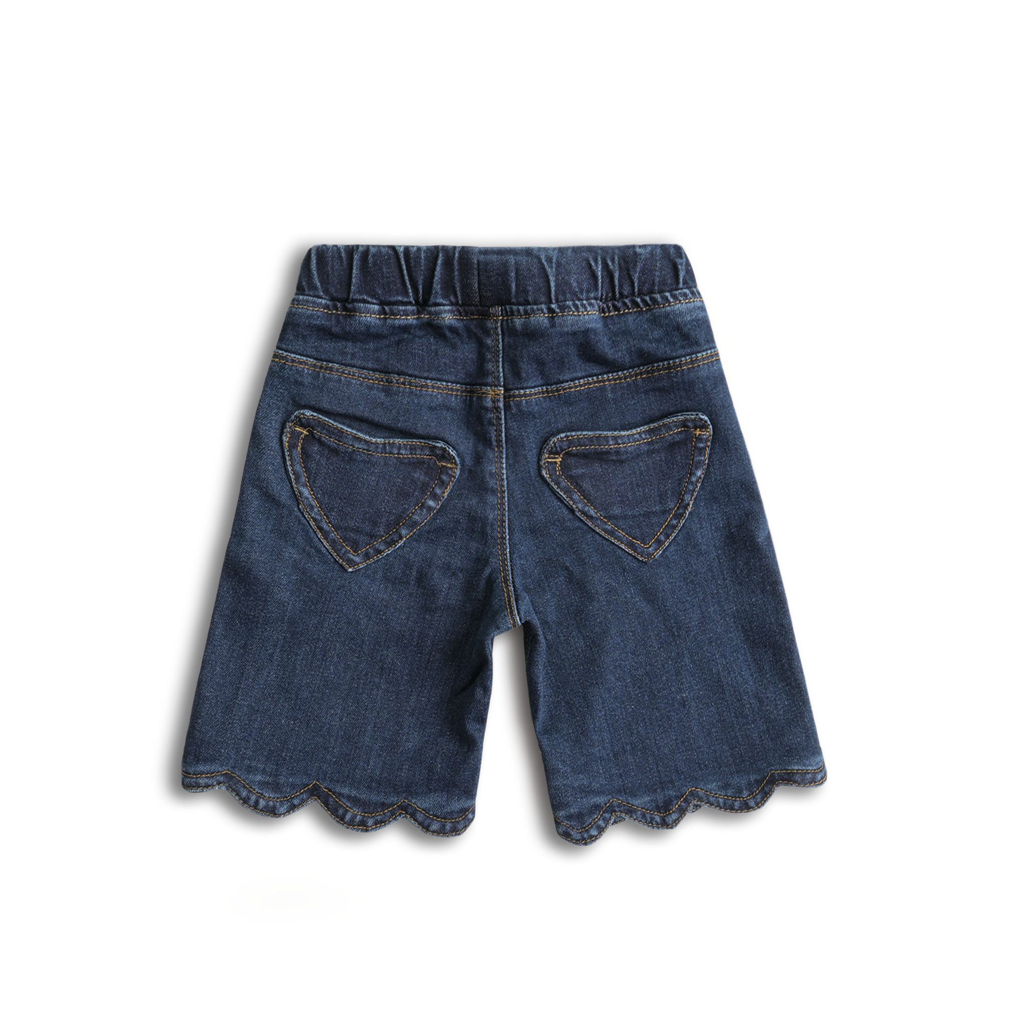 Daisy & Strawberries Denim Shorts