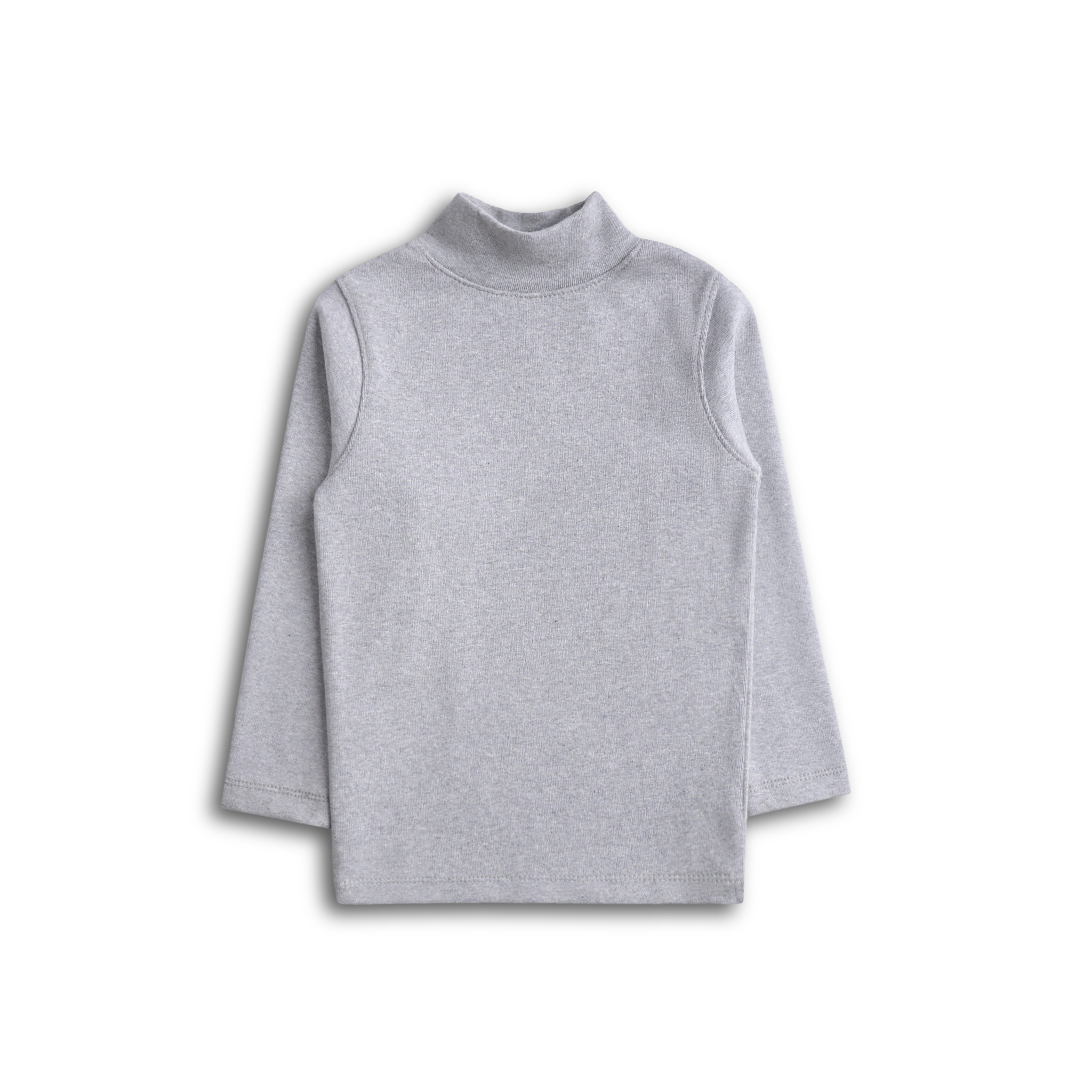 Grey Mock Neck