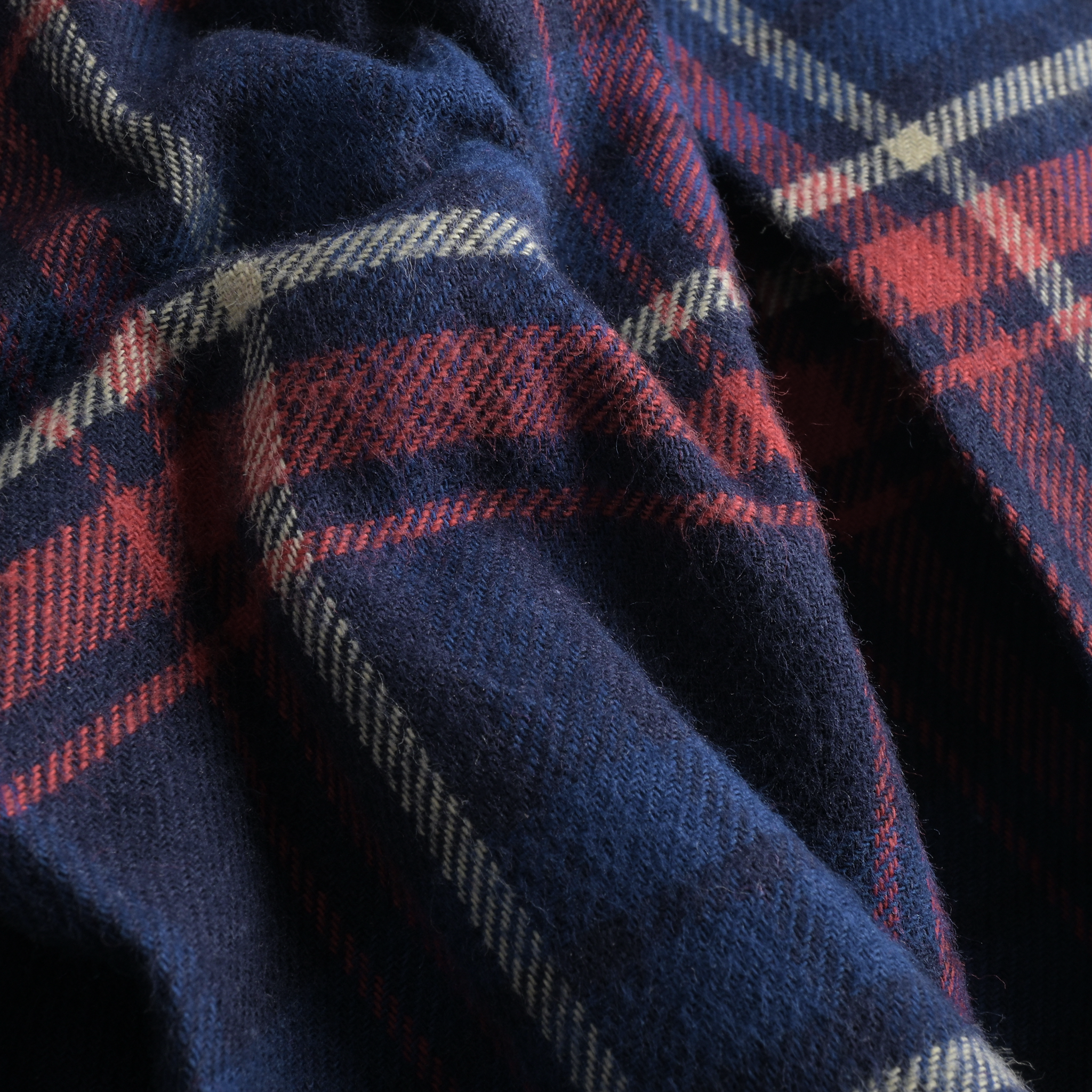 Blossom Plaided Flannel Dresss