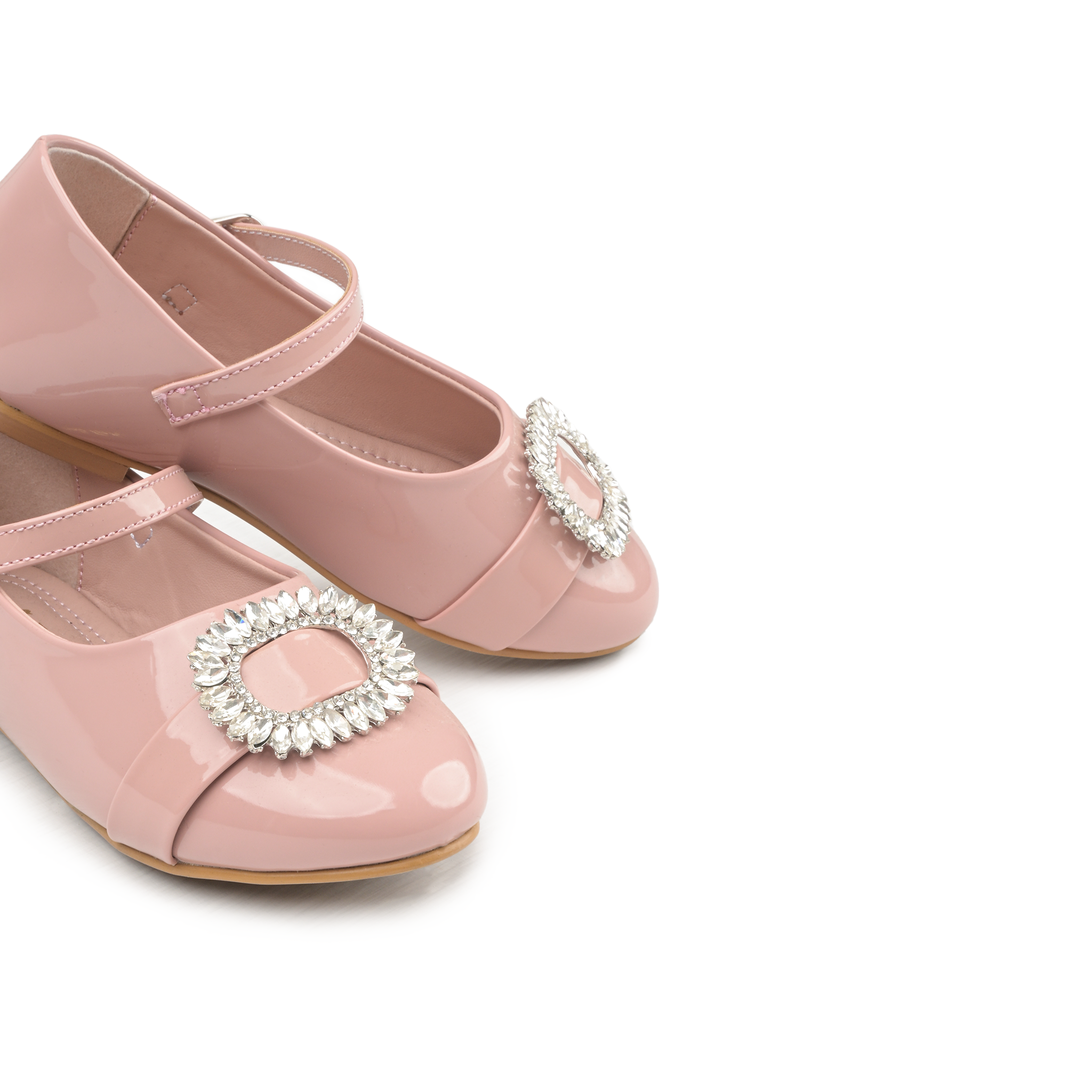 Nude Pink Patent Pumps