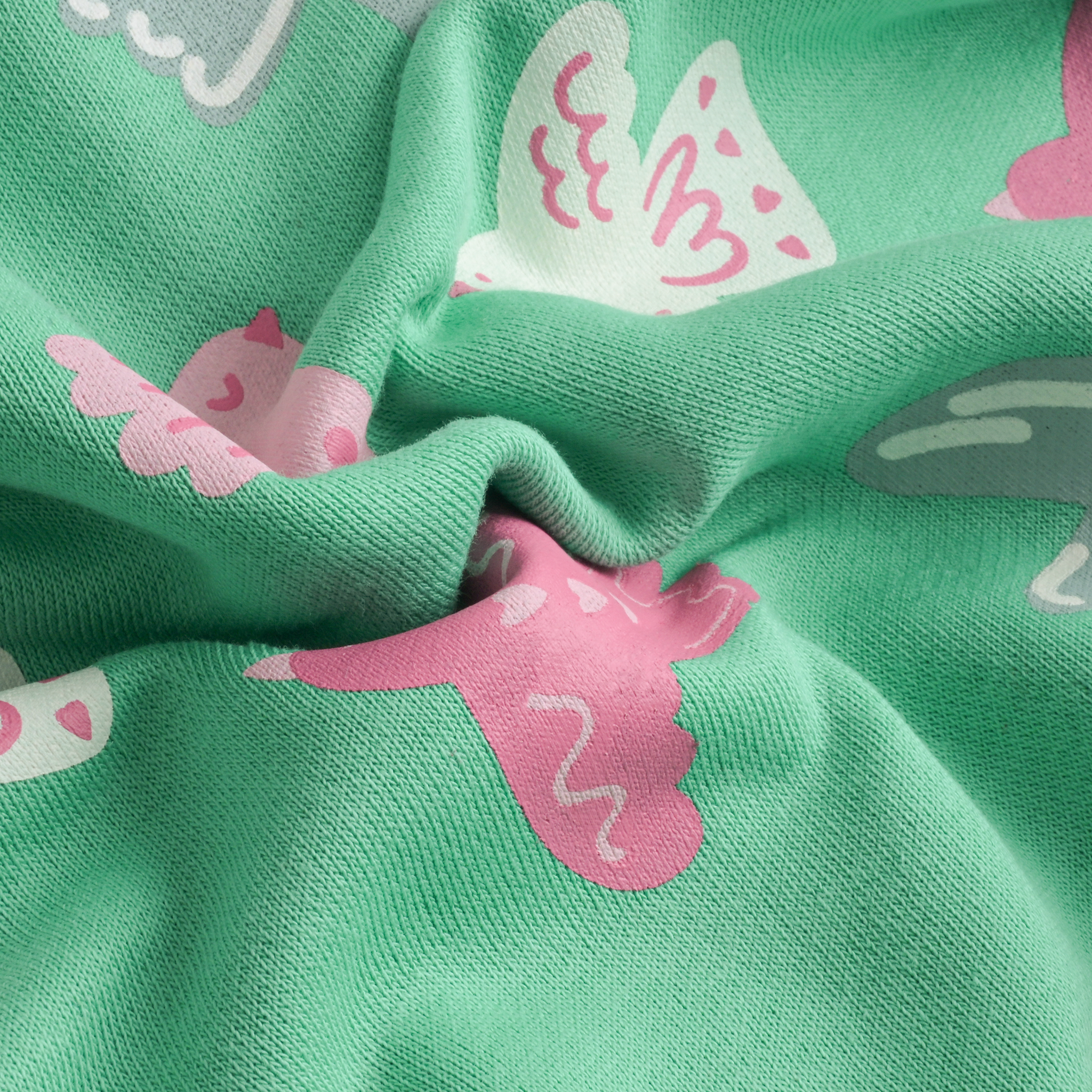 Drop Shoulder Lovebirds Sweatshirt