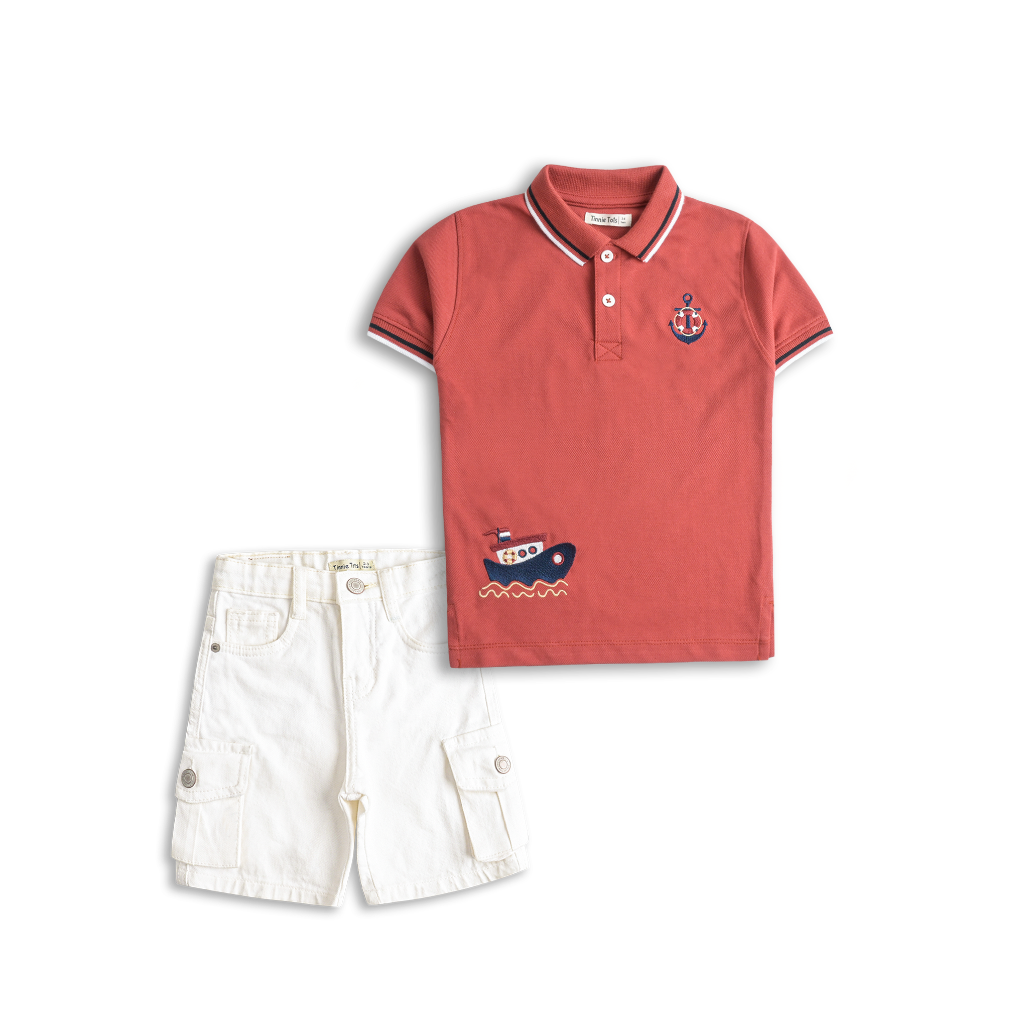 Sailing Adventures Polo 2Pc Set