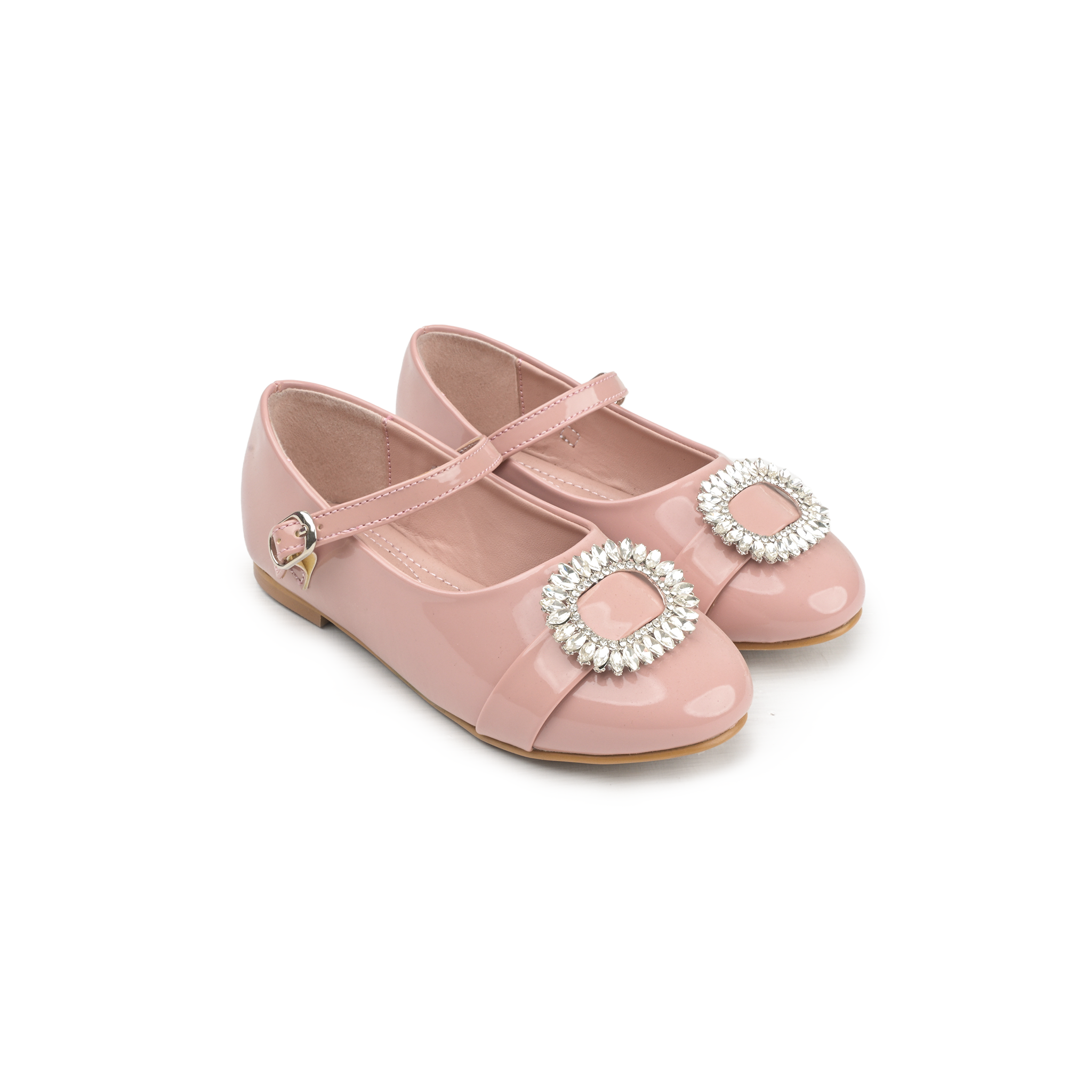 Nude Pink Patent Pumps