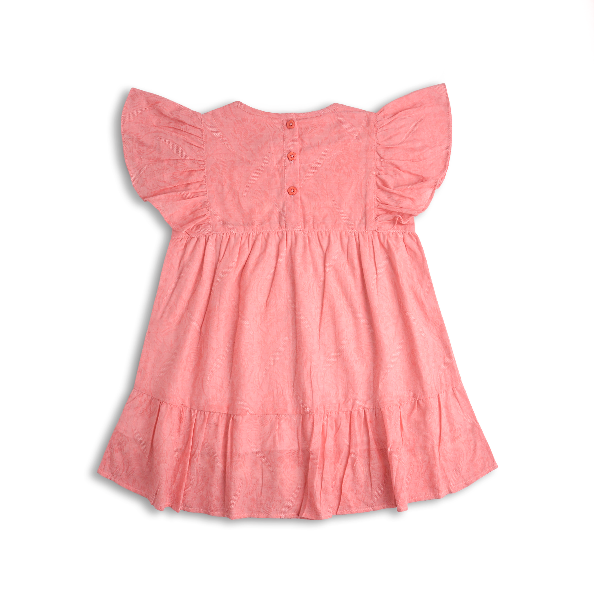 Tropical Embroidered Dress