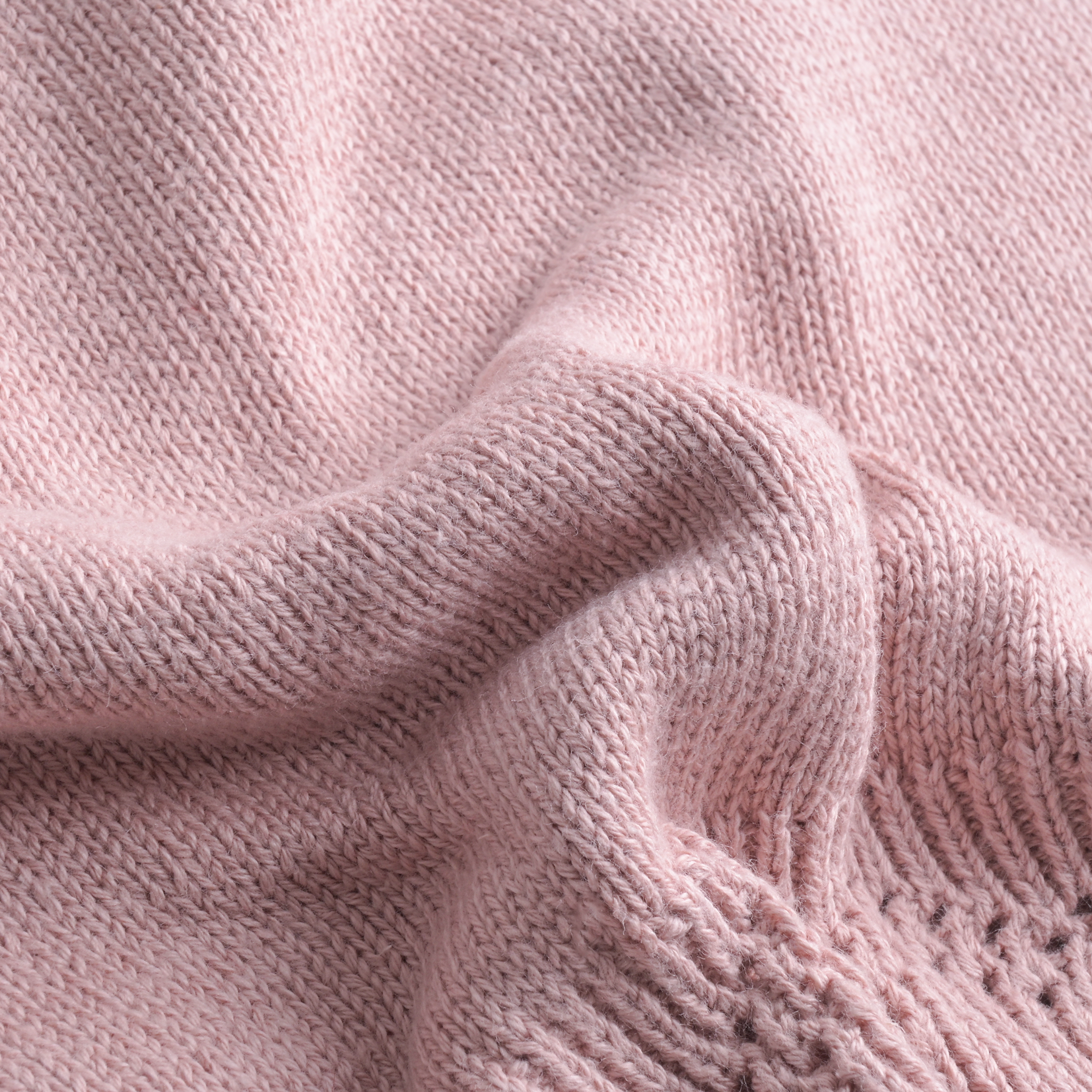 Powder Pink Elegant Sweater