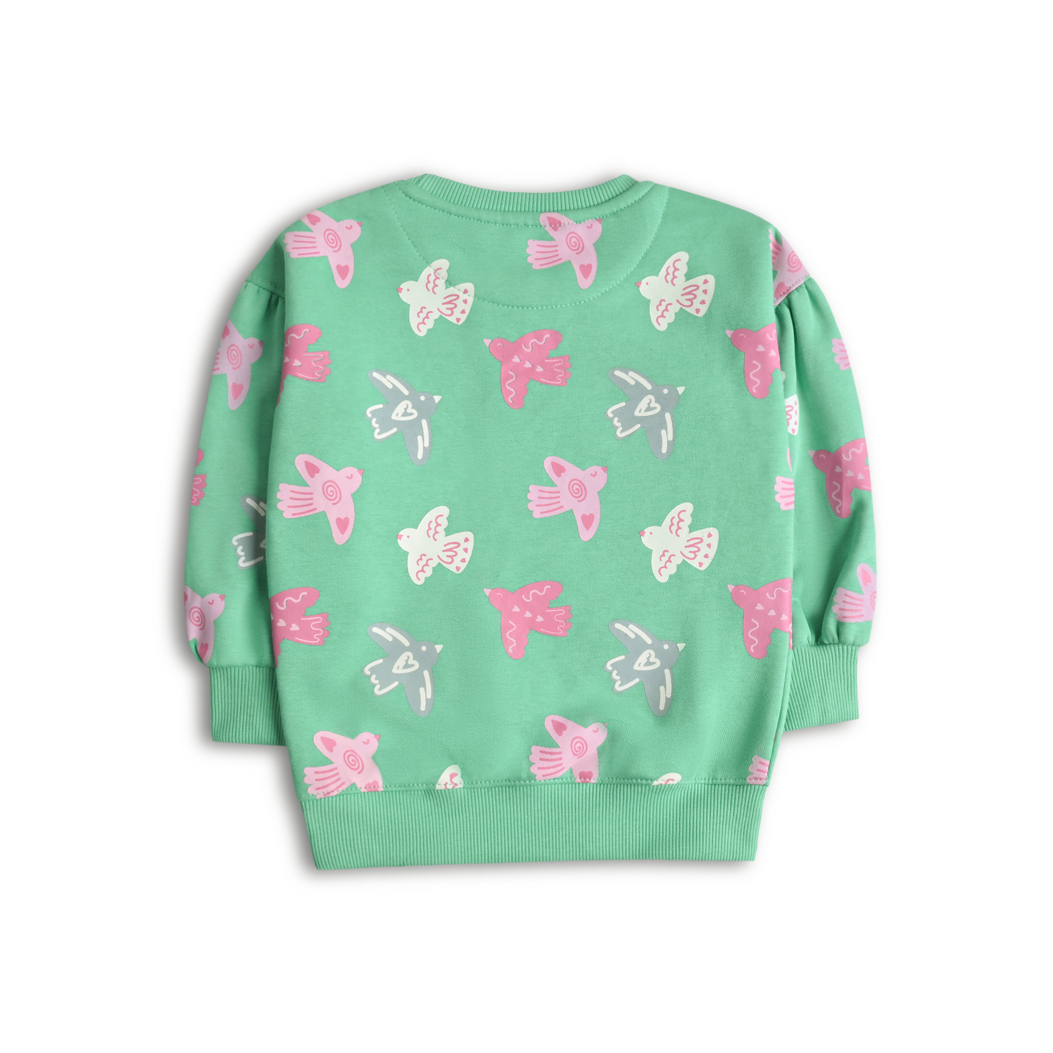 Drop Shoulder Lovebirds Sweatshirt