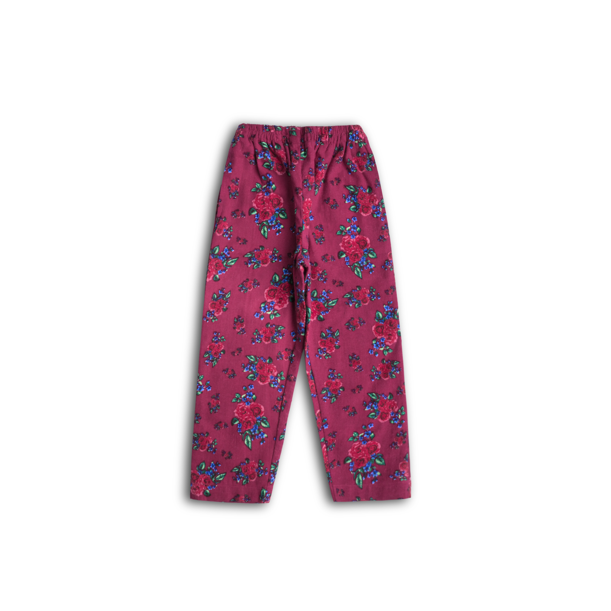 Multi Floral Flannel Pajamas