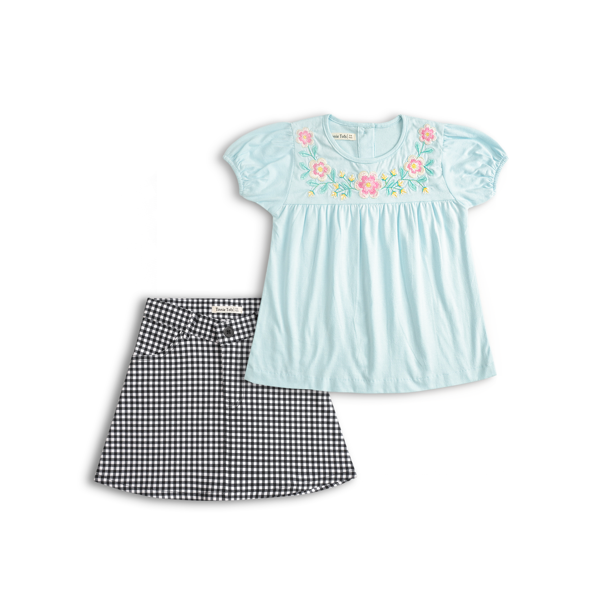 Floral Chic Skirt 2Pc Set