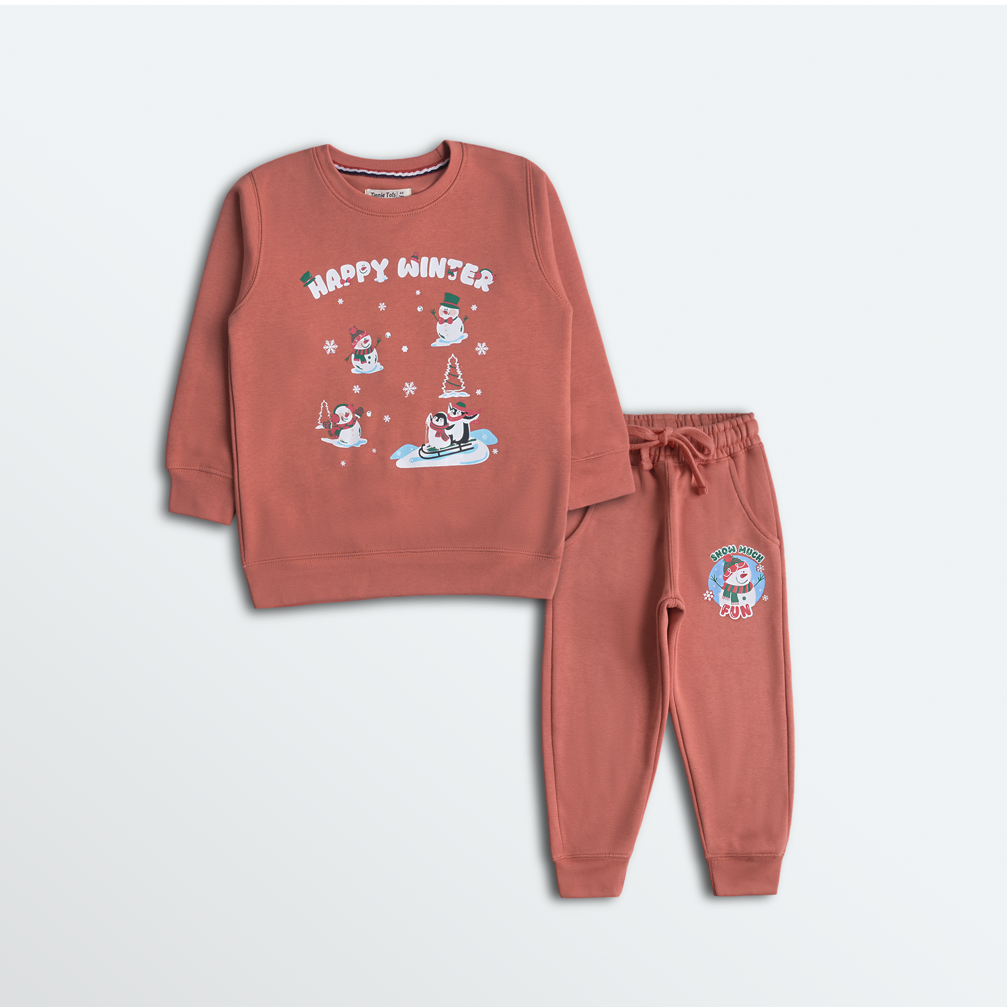 Happy Winter Fleece 2Pc Set