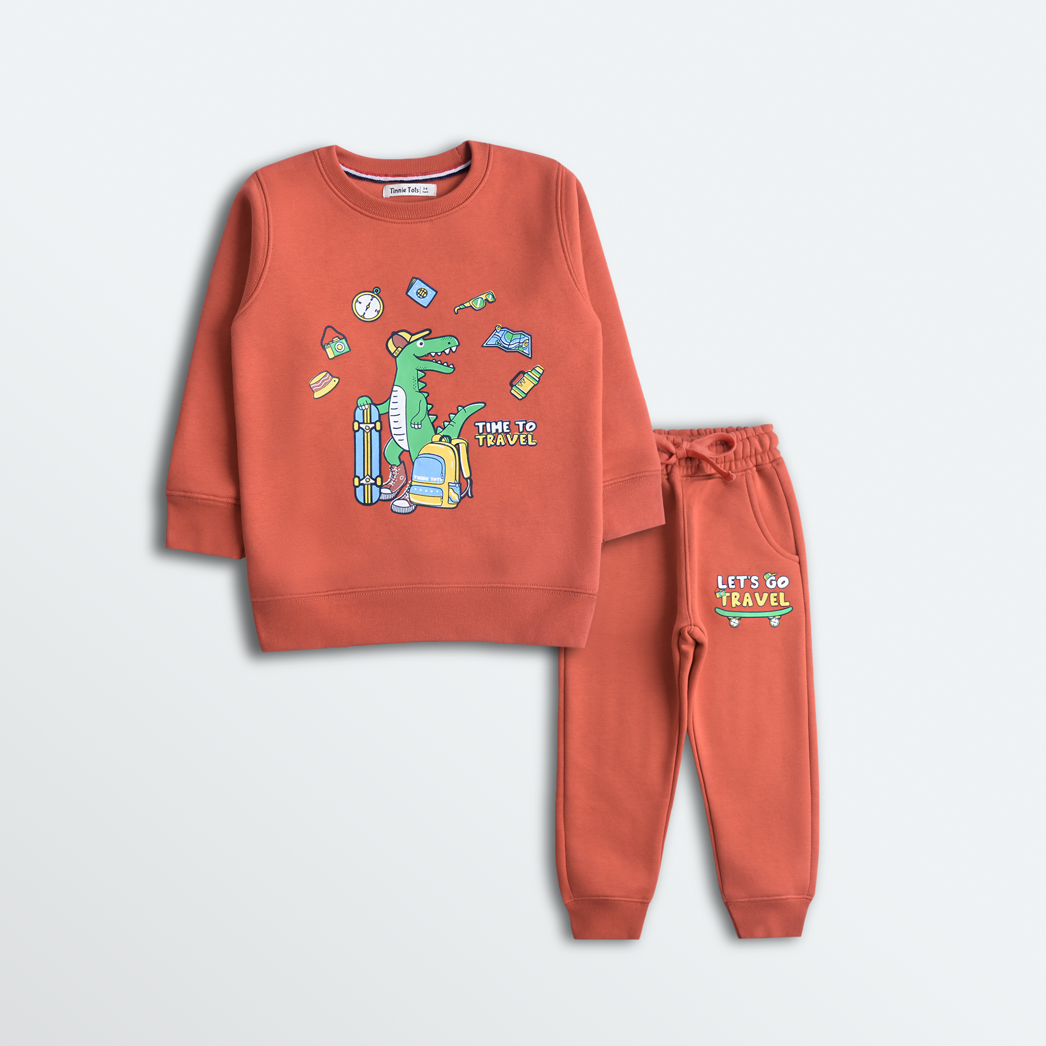 Let's Travel Fleece 2Pc Set