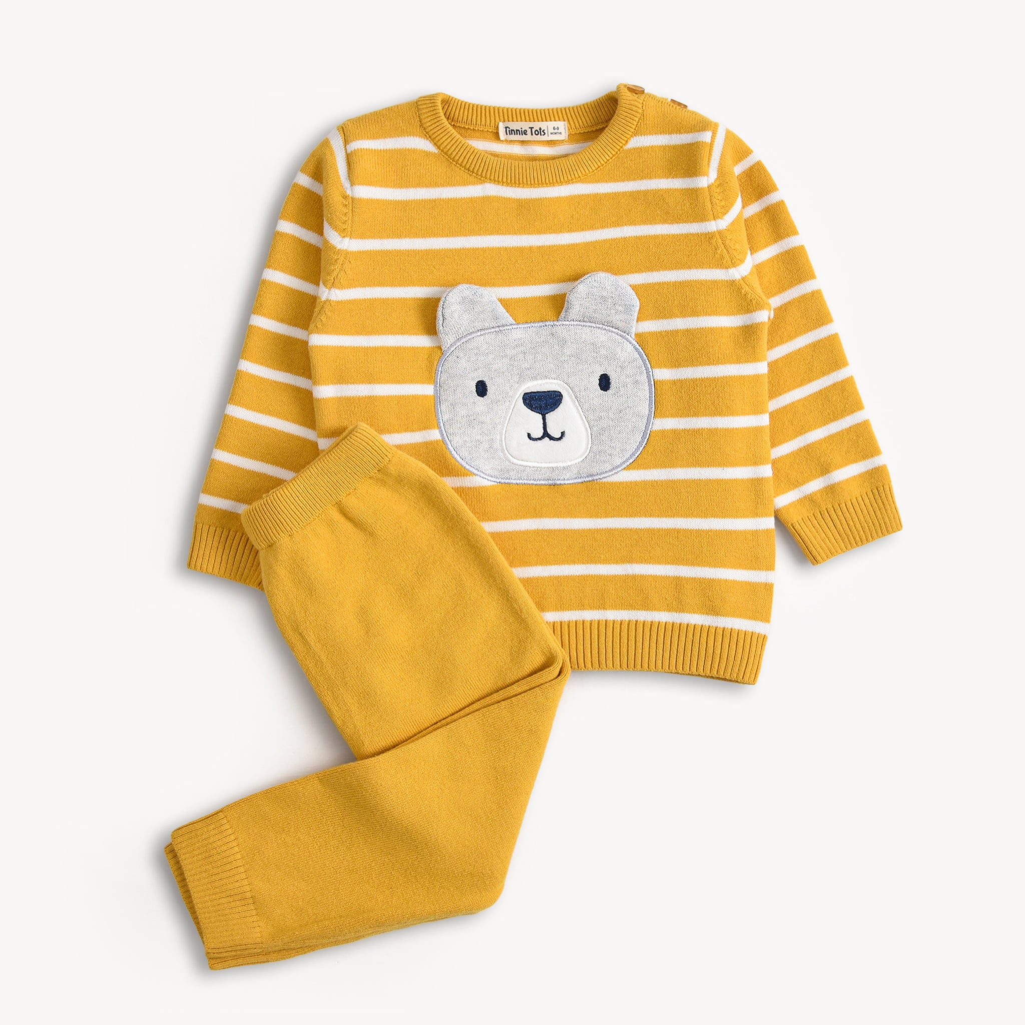 Cute Bear Sweater Set (2pc)