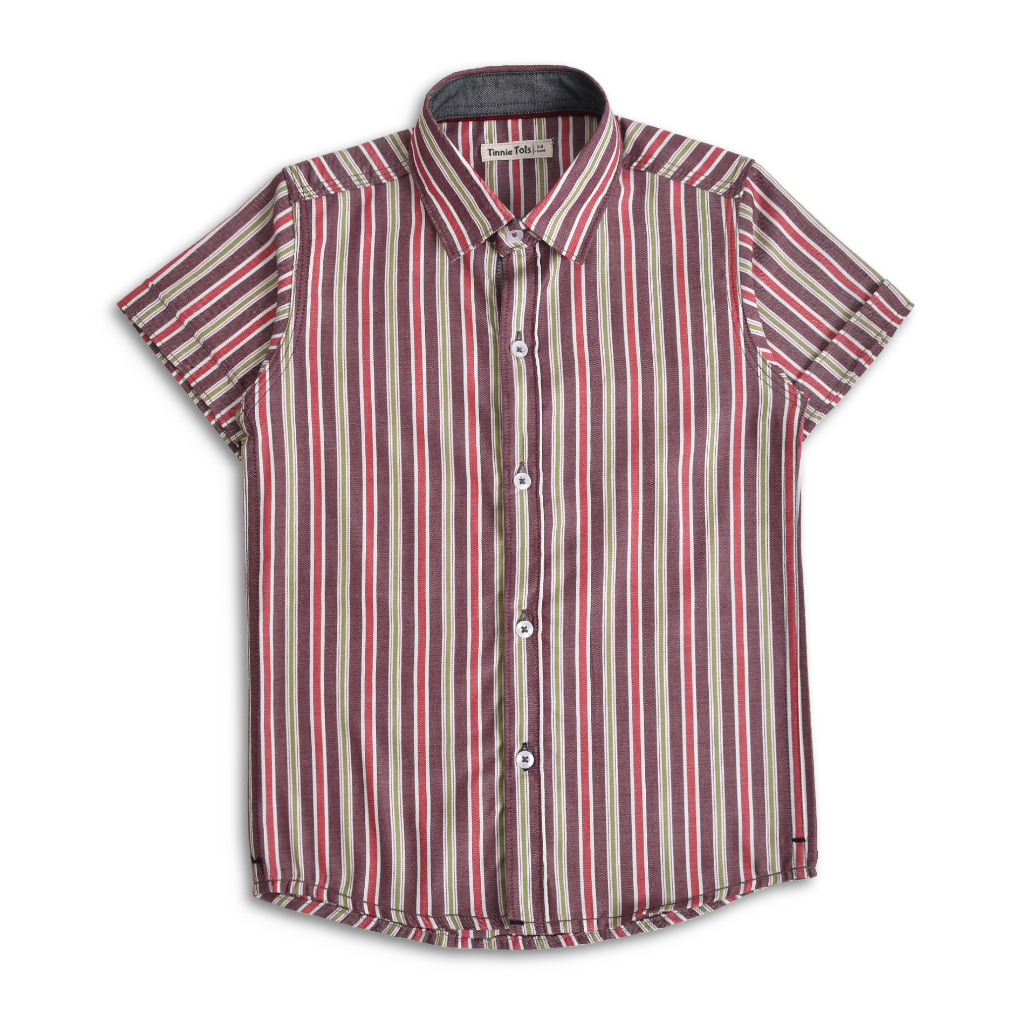 Multi-Striped Casual Shirt
