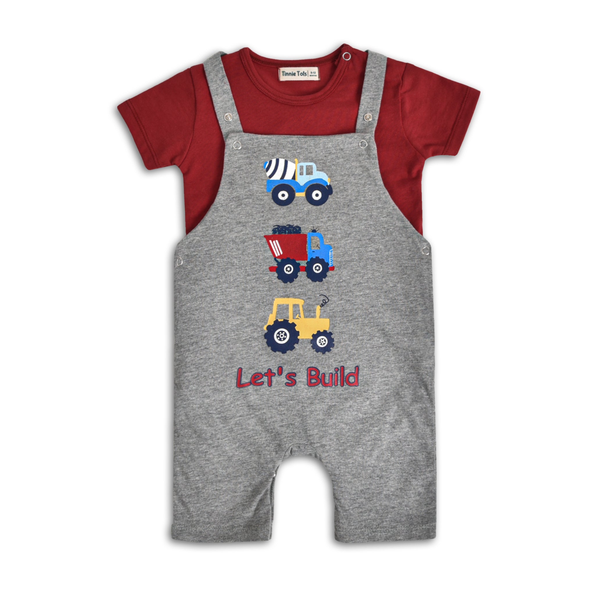 Let's Build Romper Set